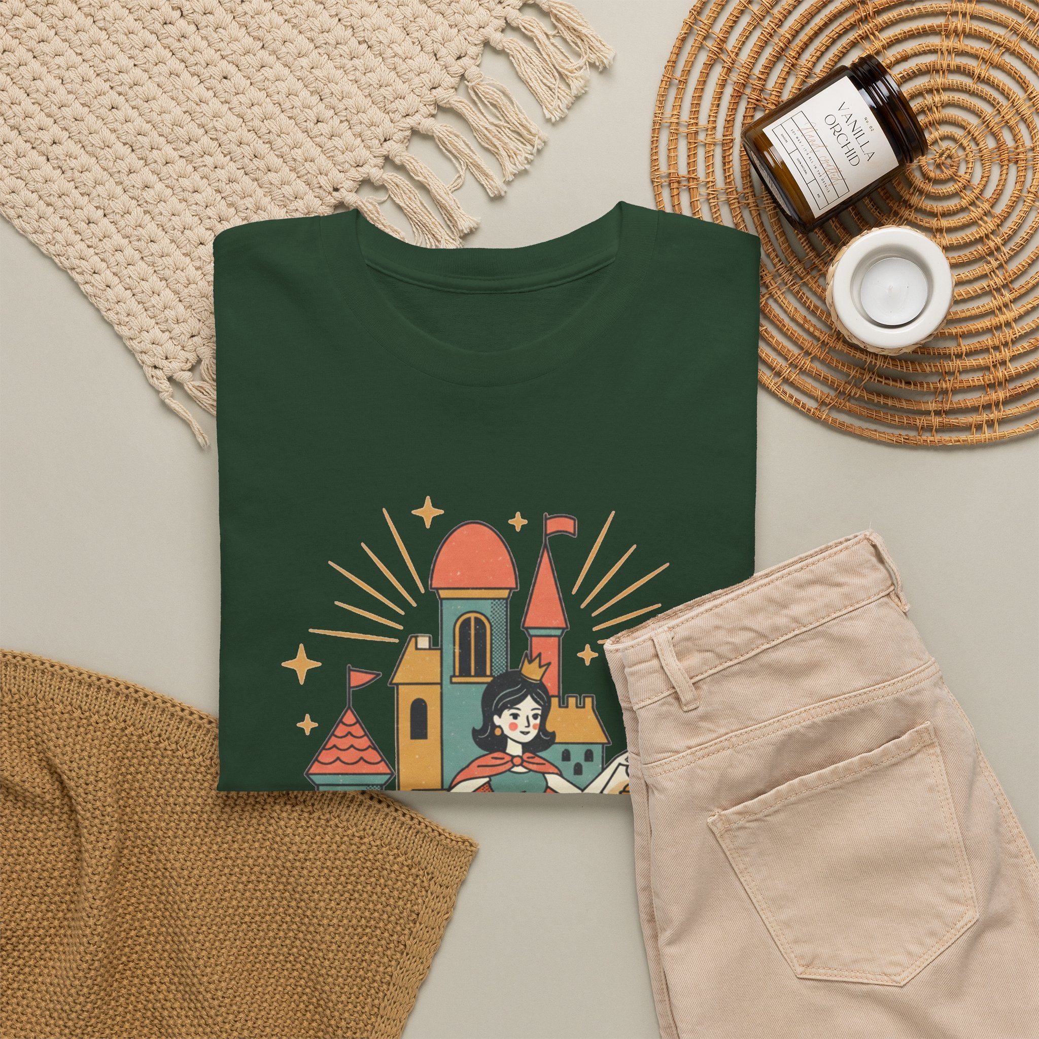 Fairy Tale Princess Castle T‑Shirt