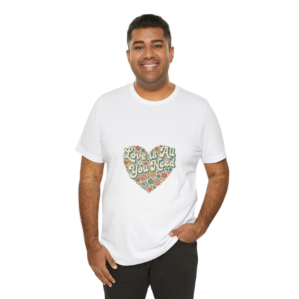 Love Is All You Need Heart Tee