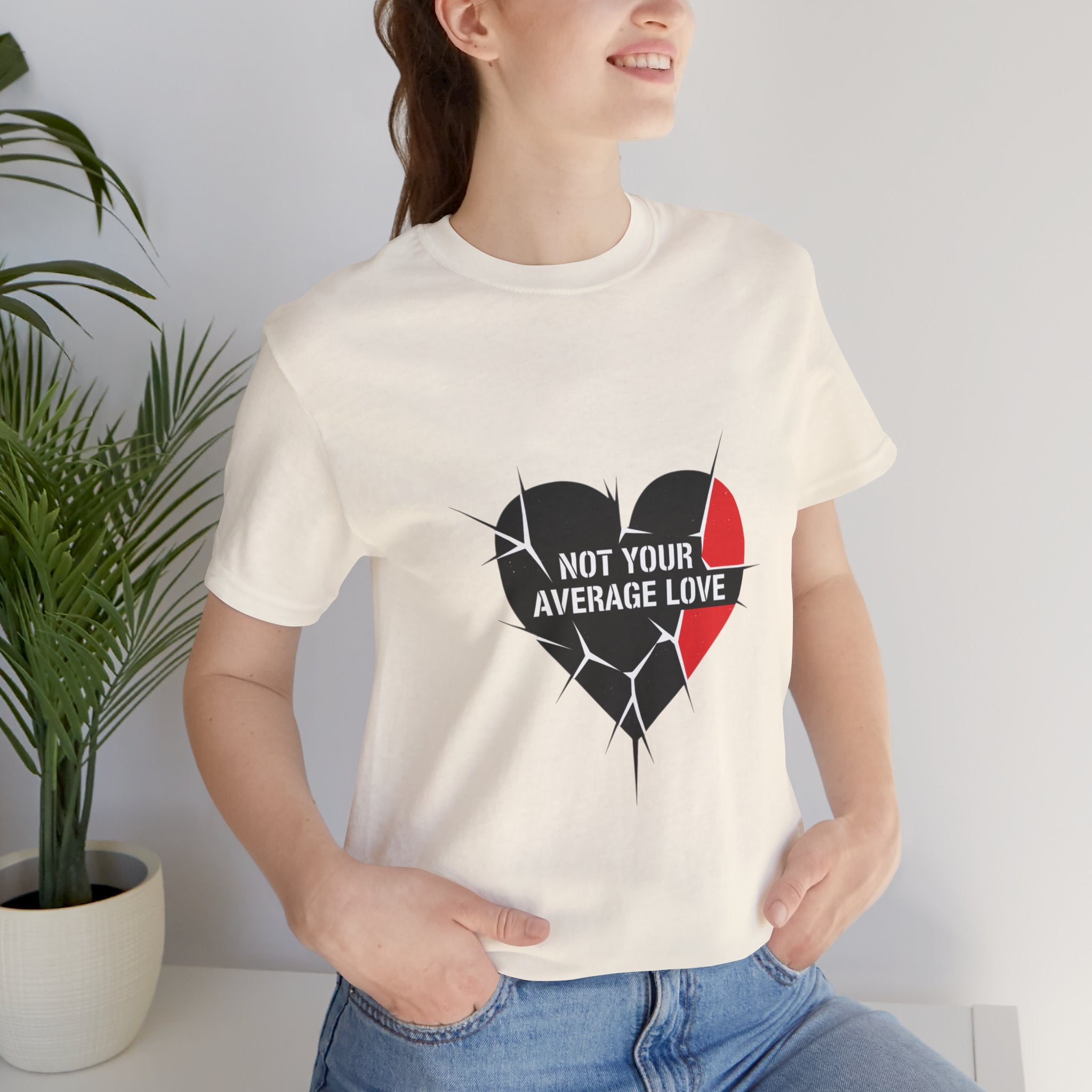 Not Your Average Love Heart Tee