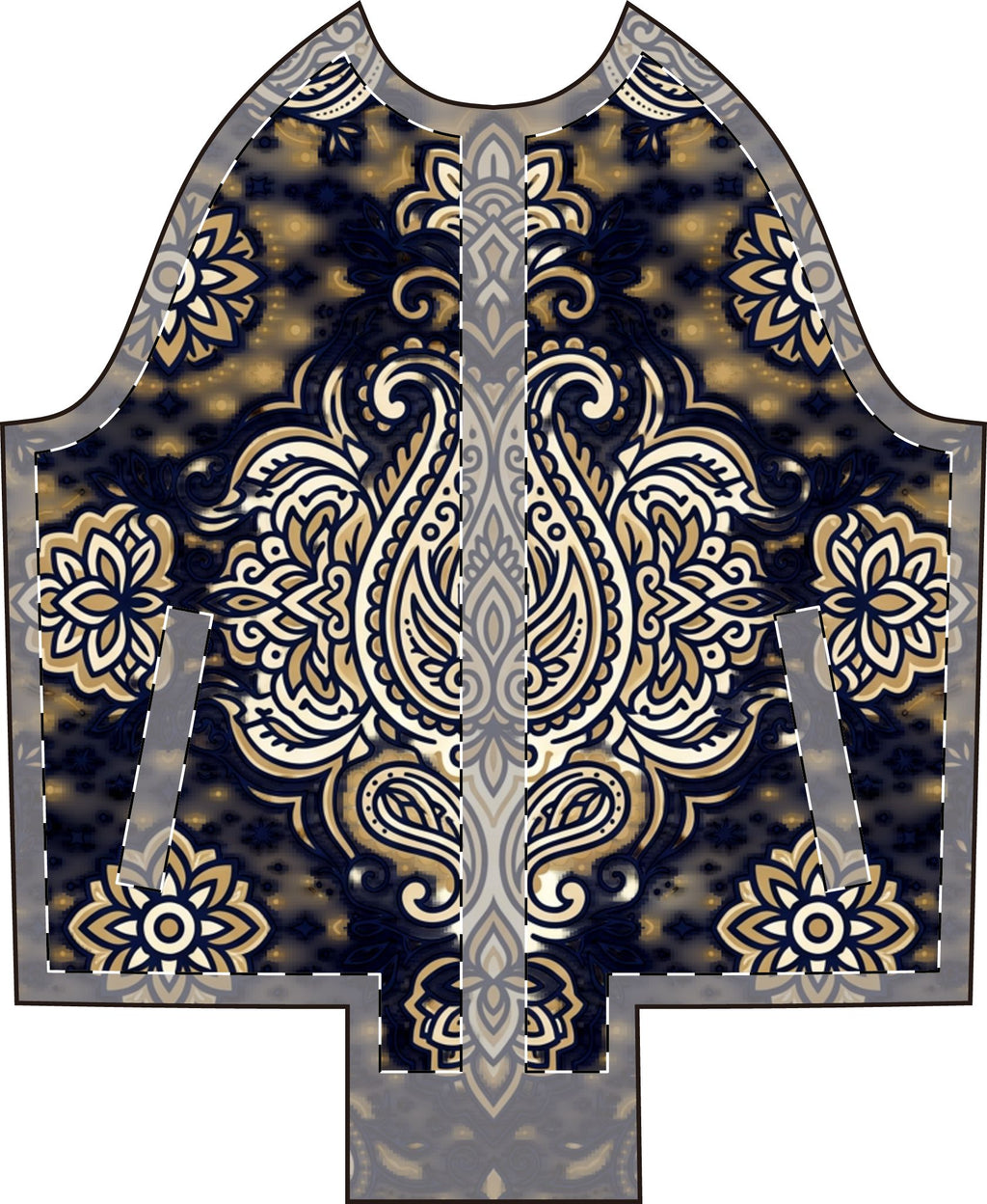 Varsity Jacket — Women's Paisley Floral