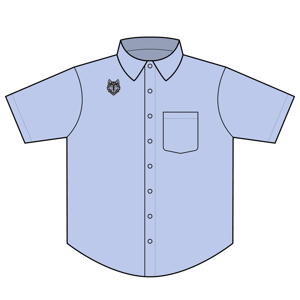 Wolf Emblem Oxford Shirt