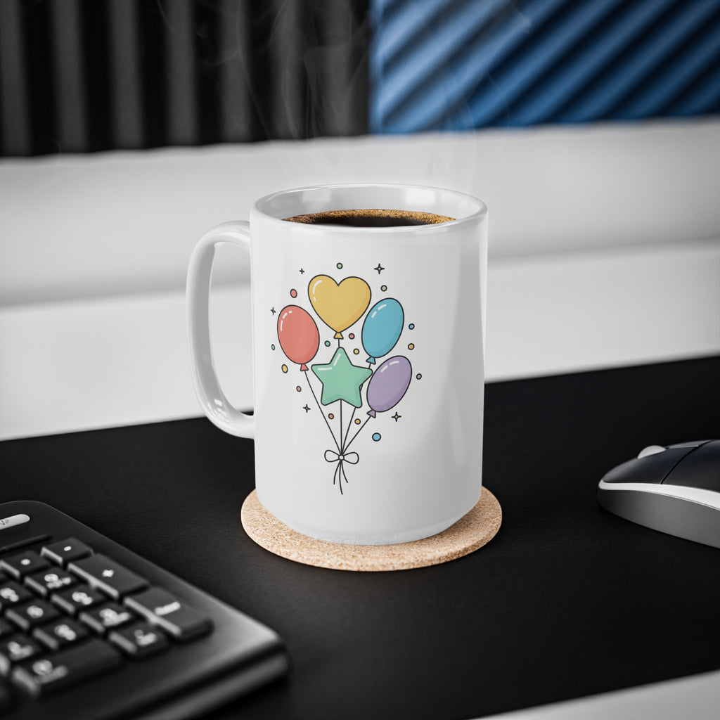 Balloon Bouquet Ceramic Mug 11oz/15oz