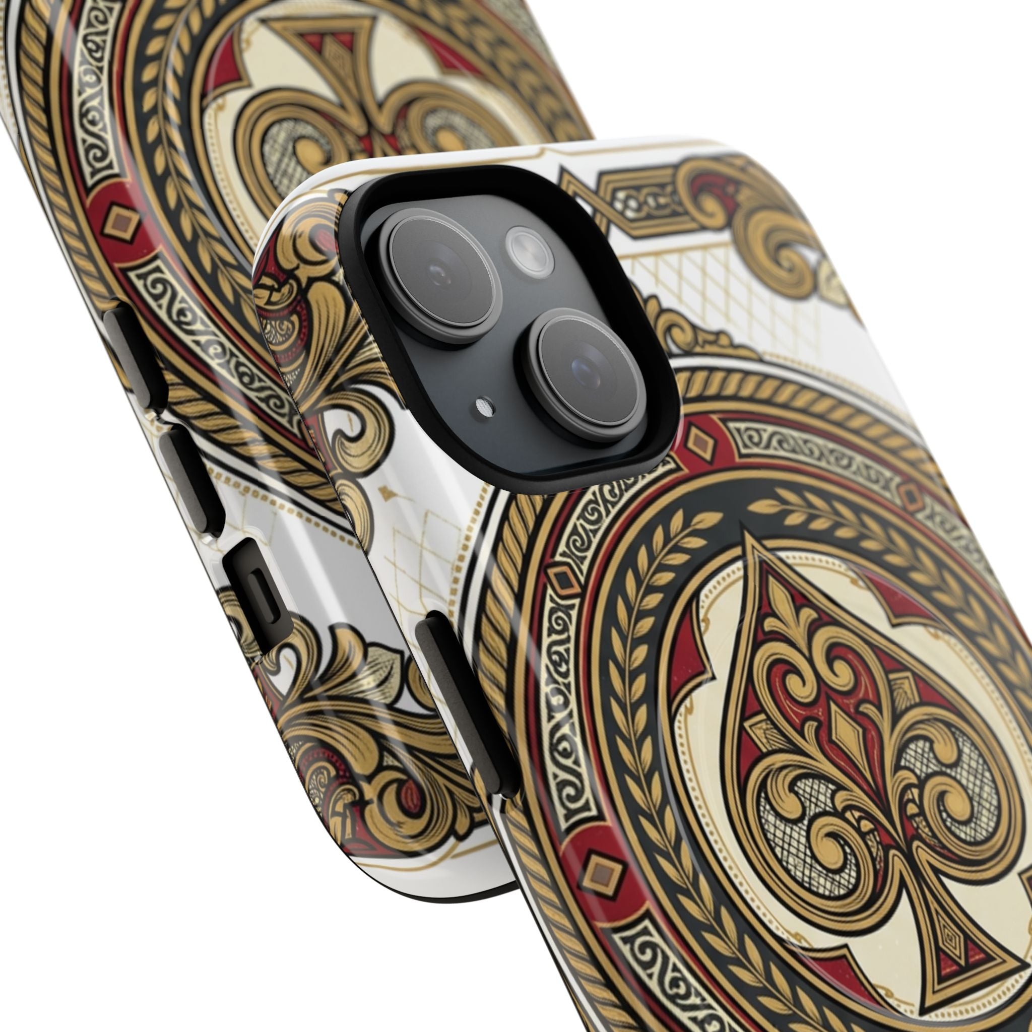Ornate Ace of Spades Magnetic Tough Case