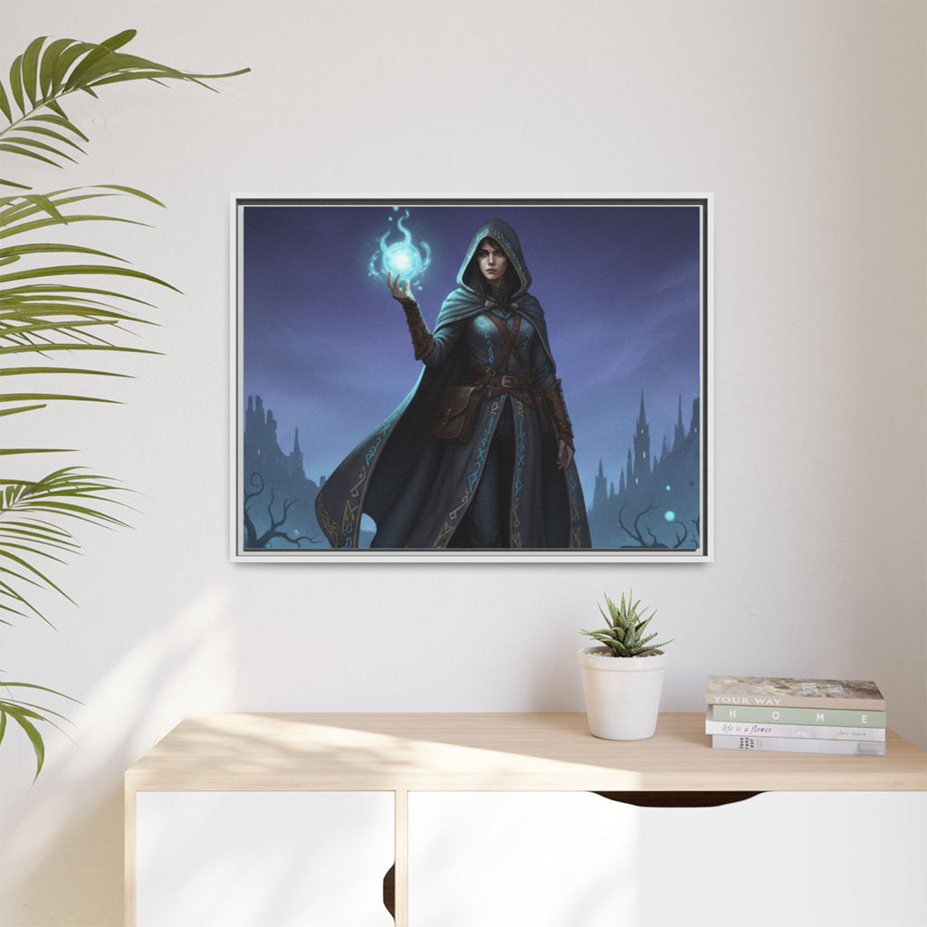 Framed Matte Canvas Wall Art