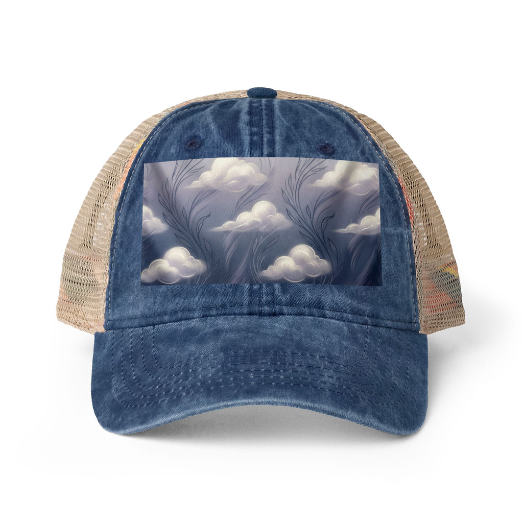 Women's Washed Mesh-Back Cap