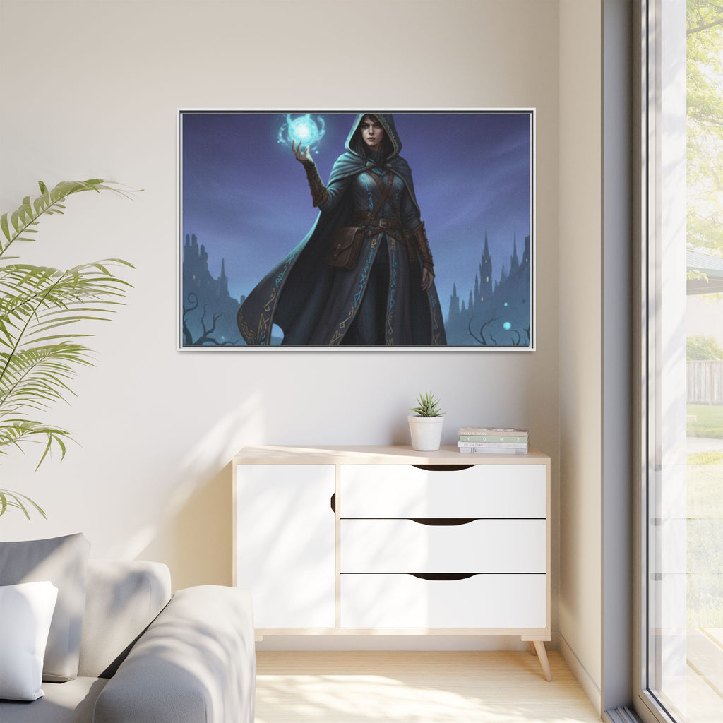 Framed Matte Canvas Wall Art