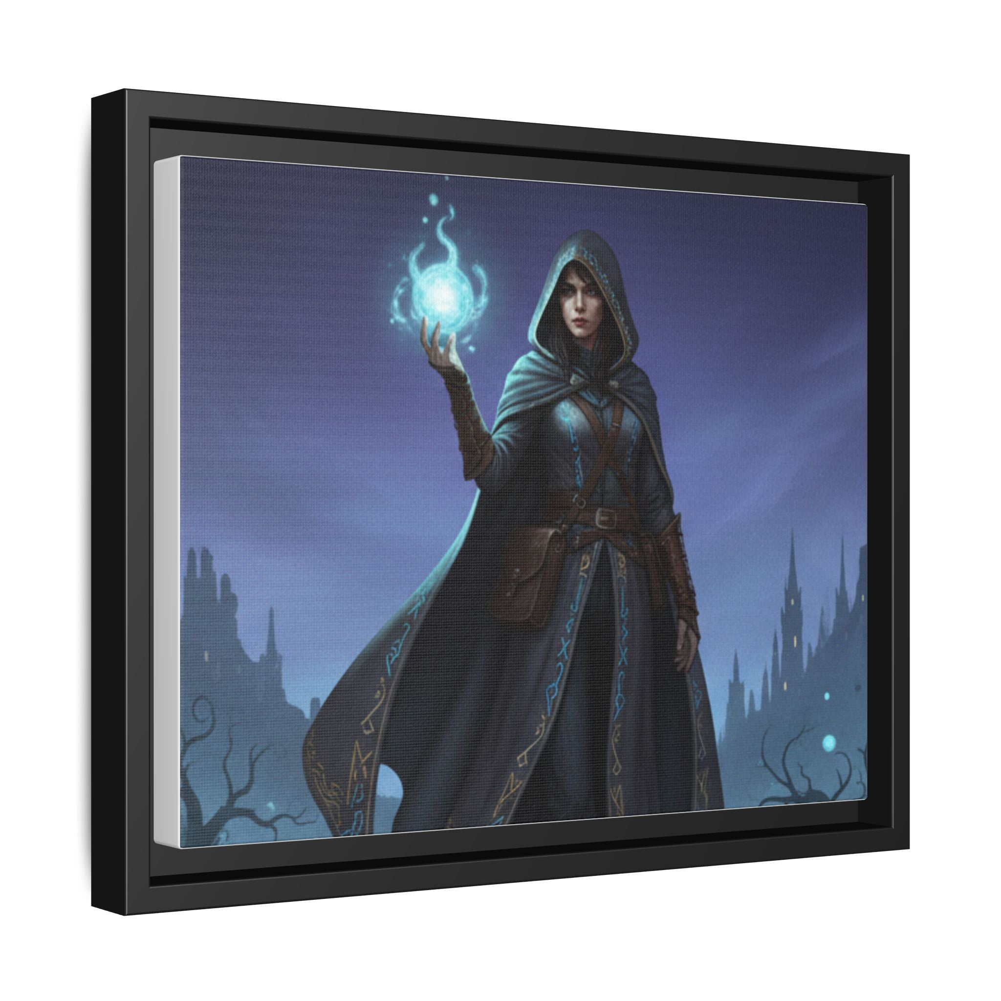 Framed Matte Canvas Wall Art