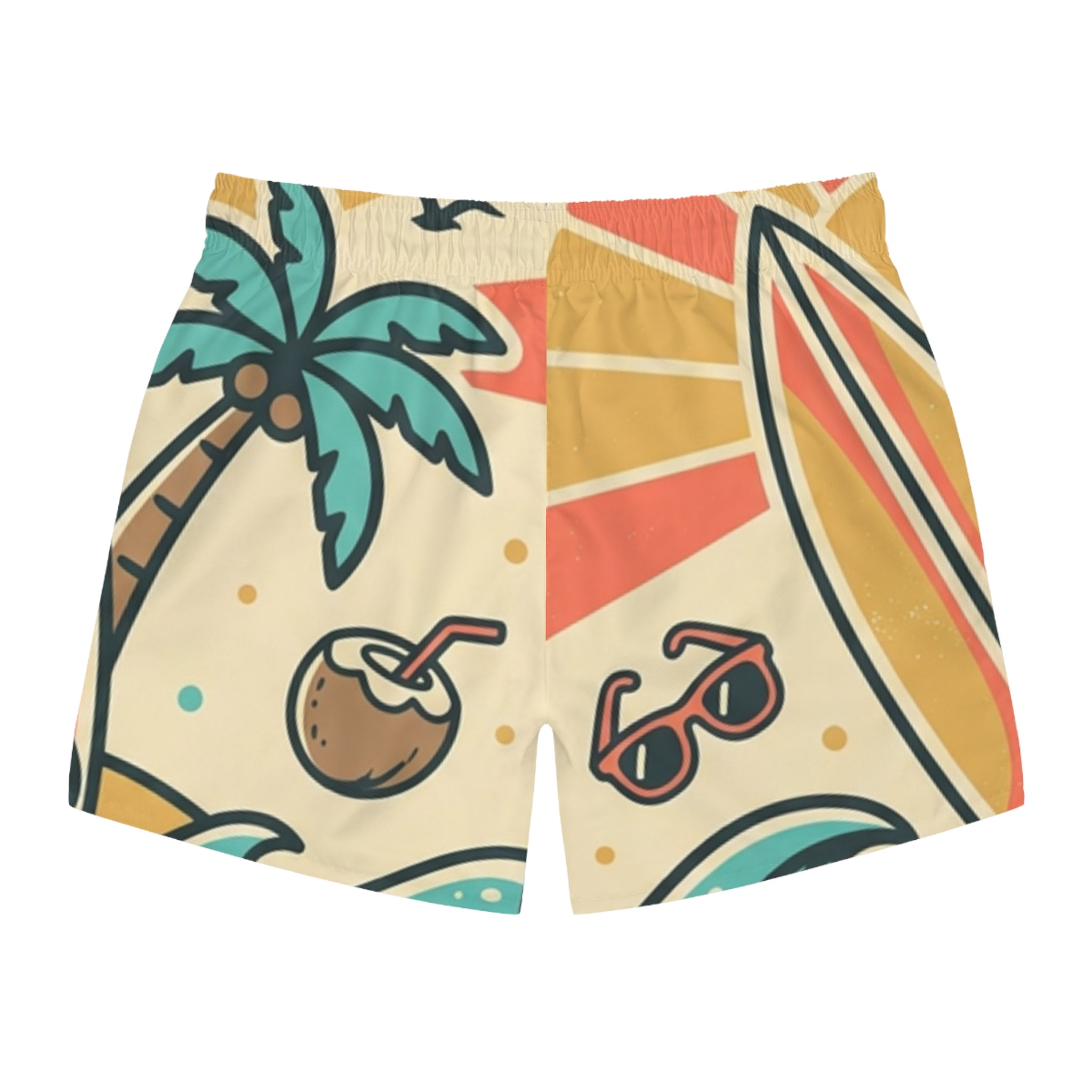 Men's Tropical Surf Swim Trunks