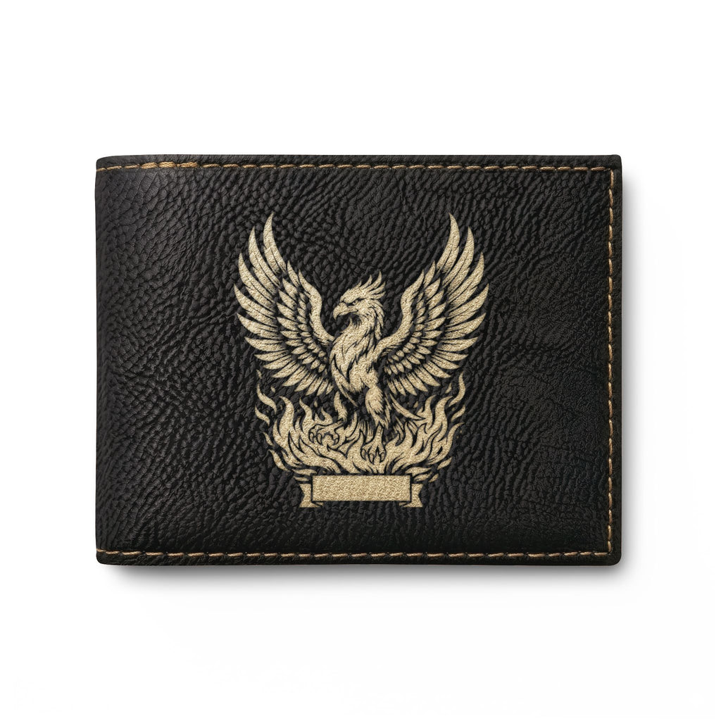 Embroidered Phoenix Wallet