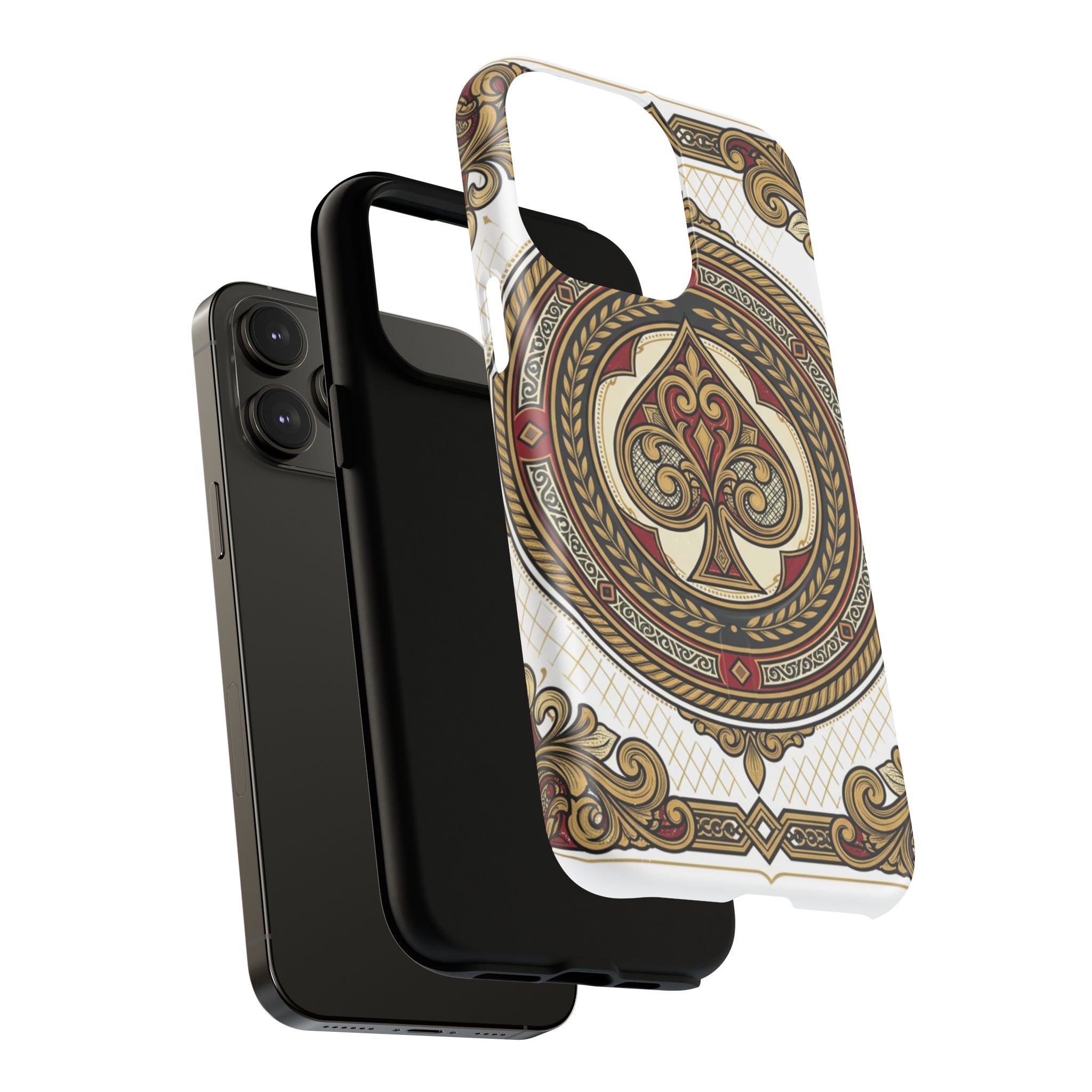 Ornate Ace of Spades Magnetic Tough Case
