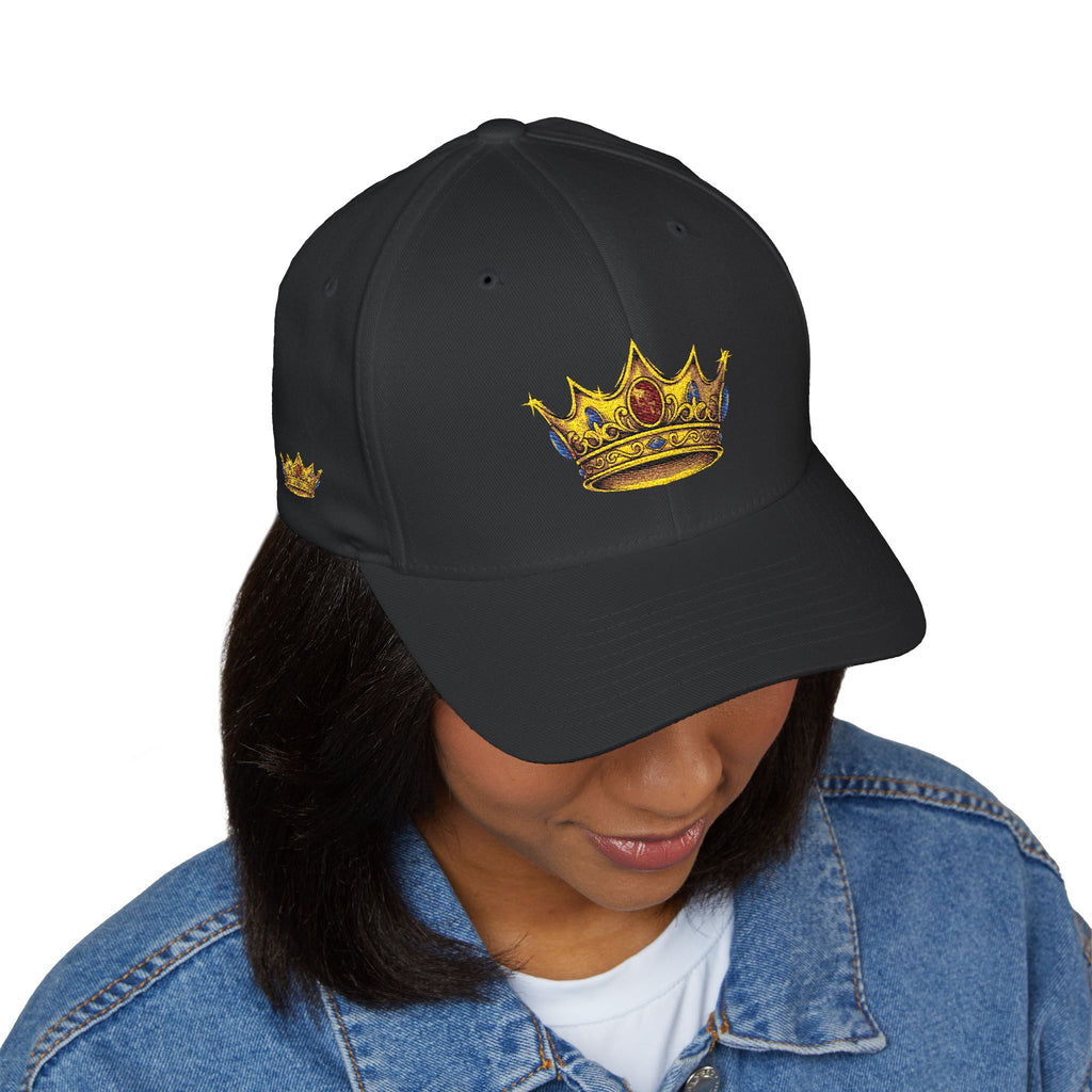Royal Gold Crown Cap