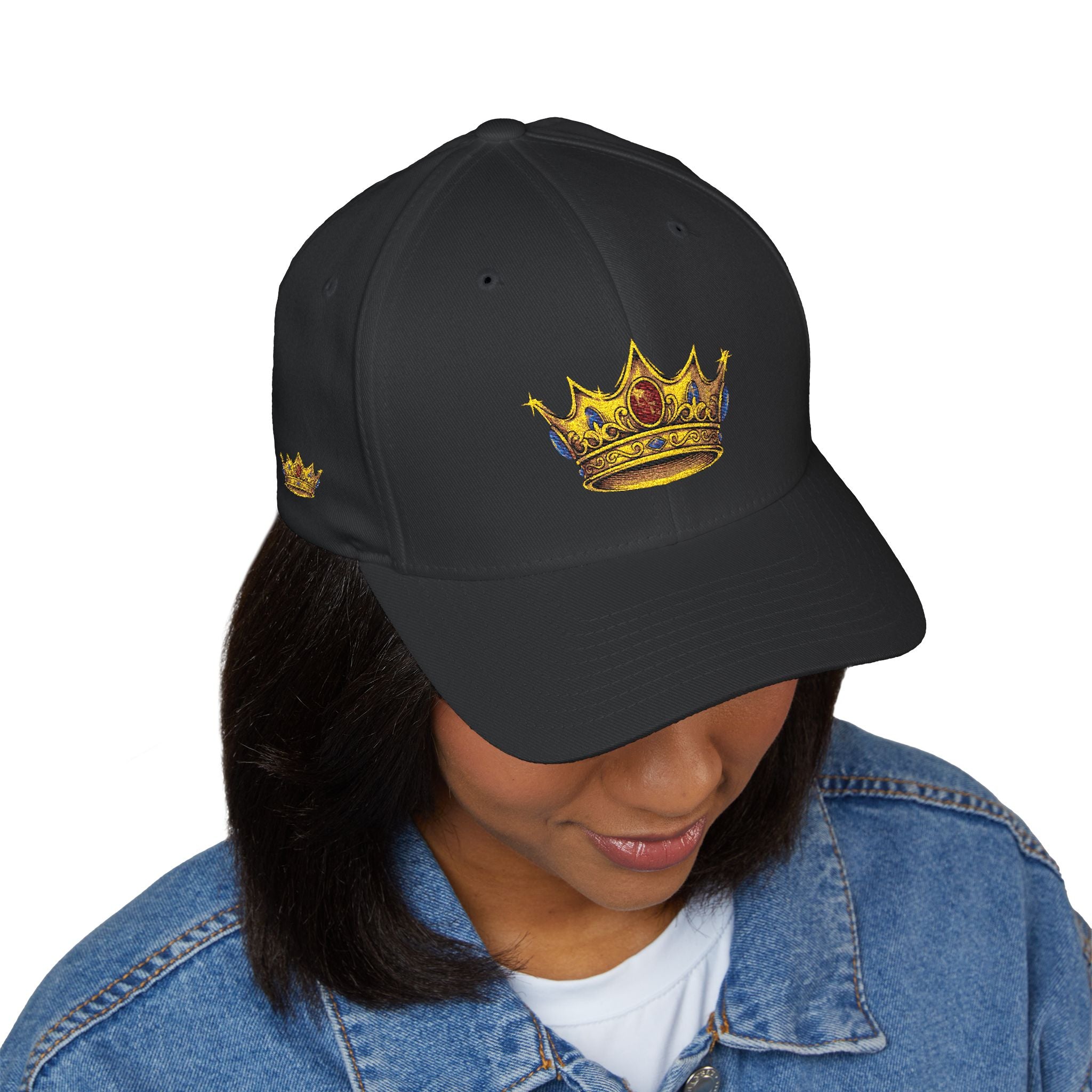Royal Gold Crown Cap
