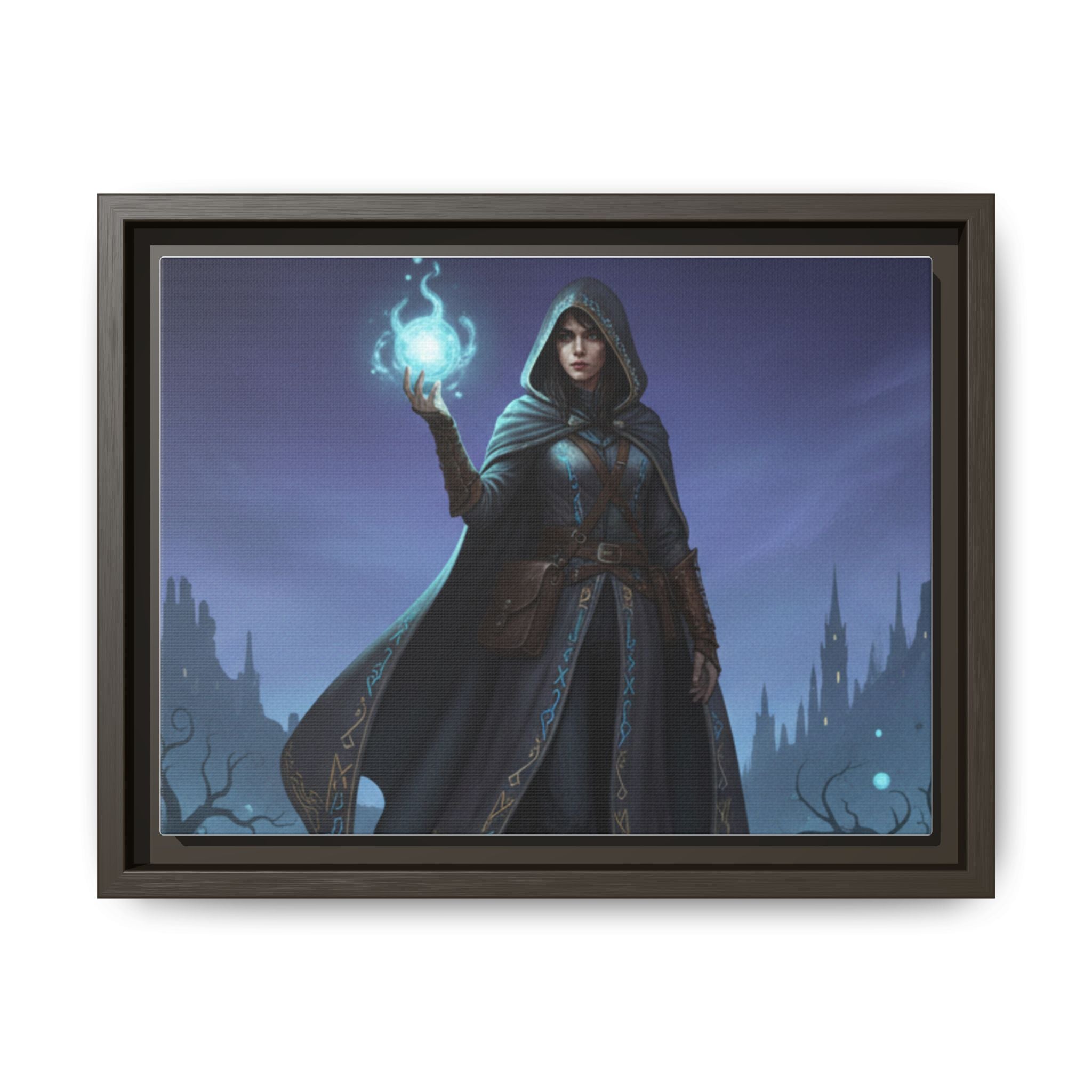 Framed Matte Canvas Wall Art
