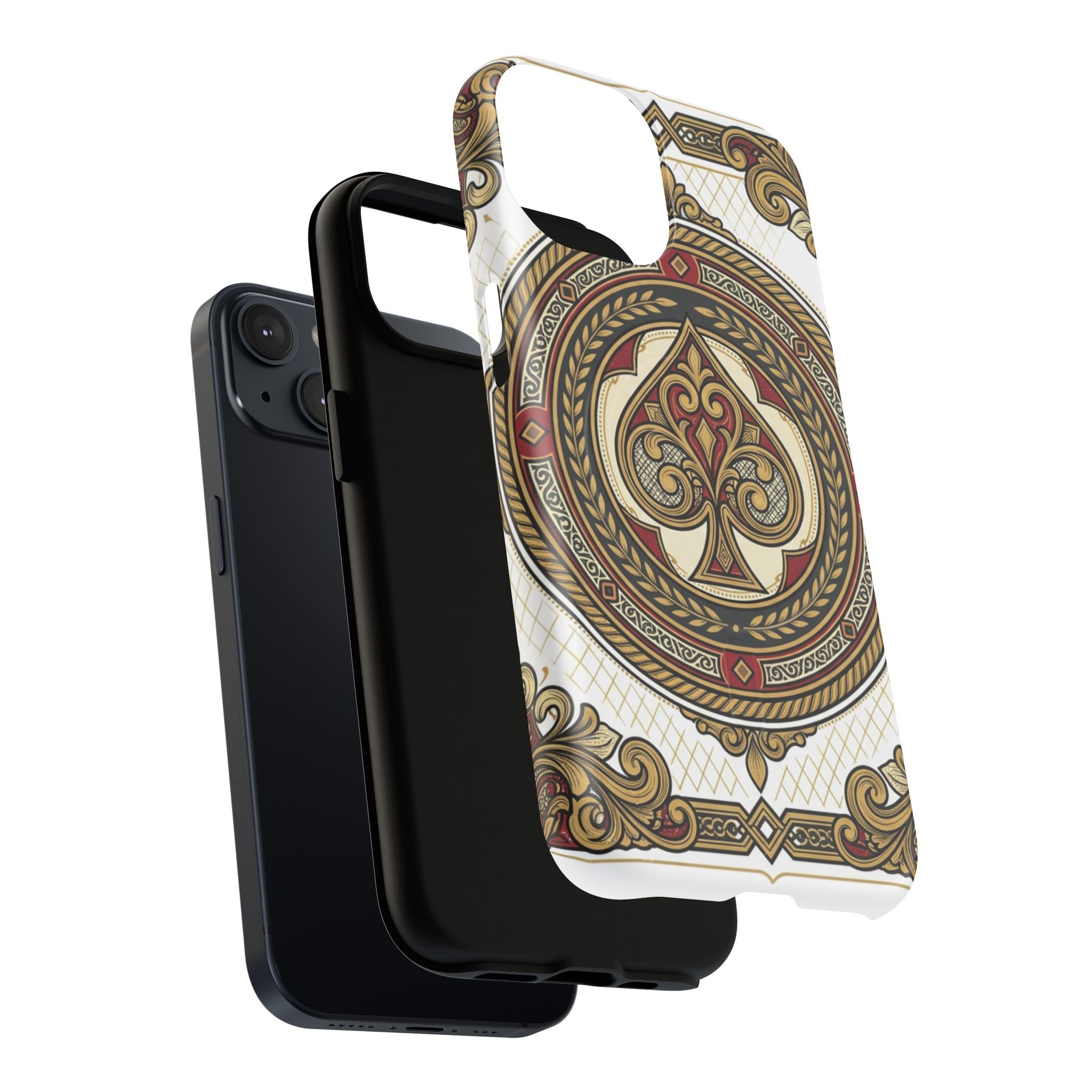 Ornate Ace of Spades Magnetic Tough Case