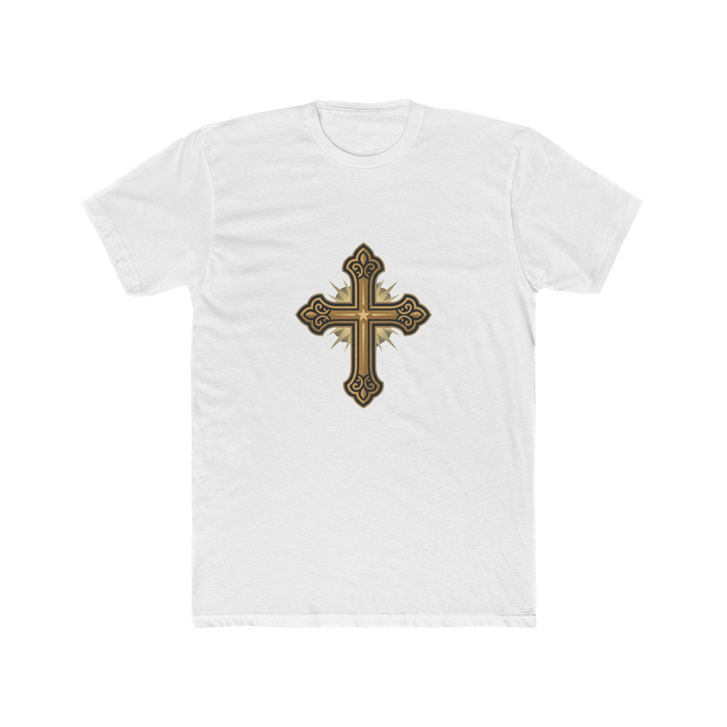 Gold Ornate Cross T-Shirt