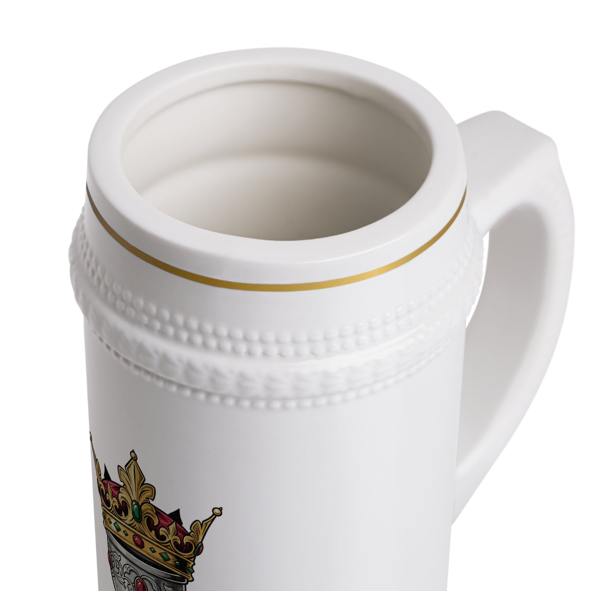 Regal Crown Goblet Beer Stein