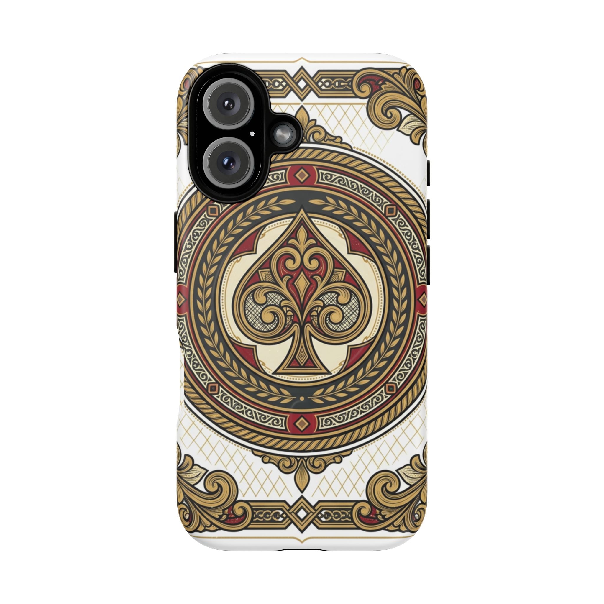 Ornate Ace of Spades Magnetic Tough Case