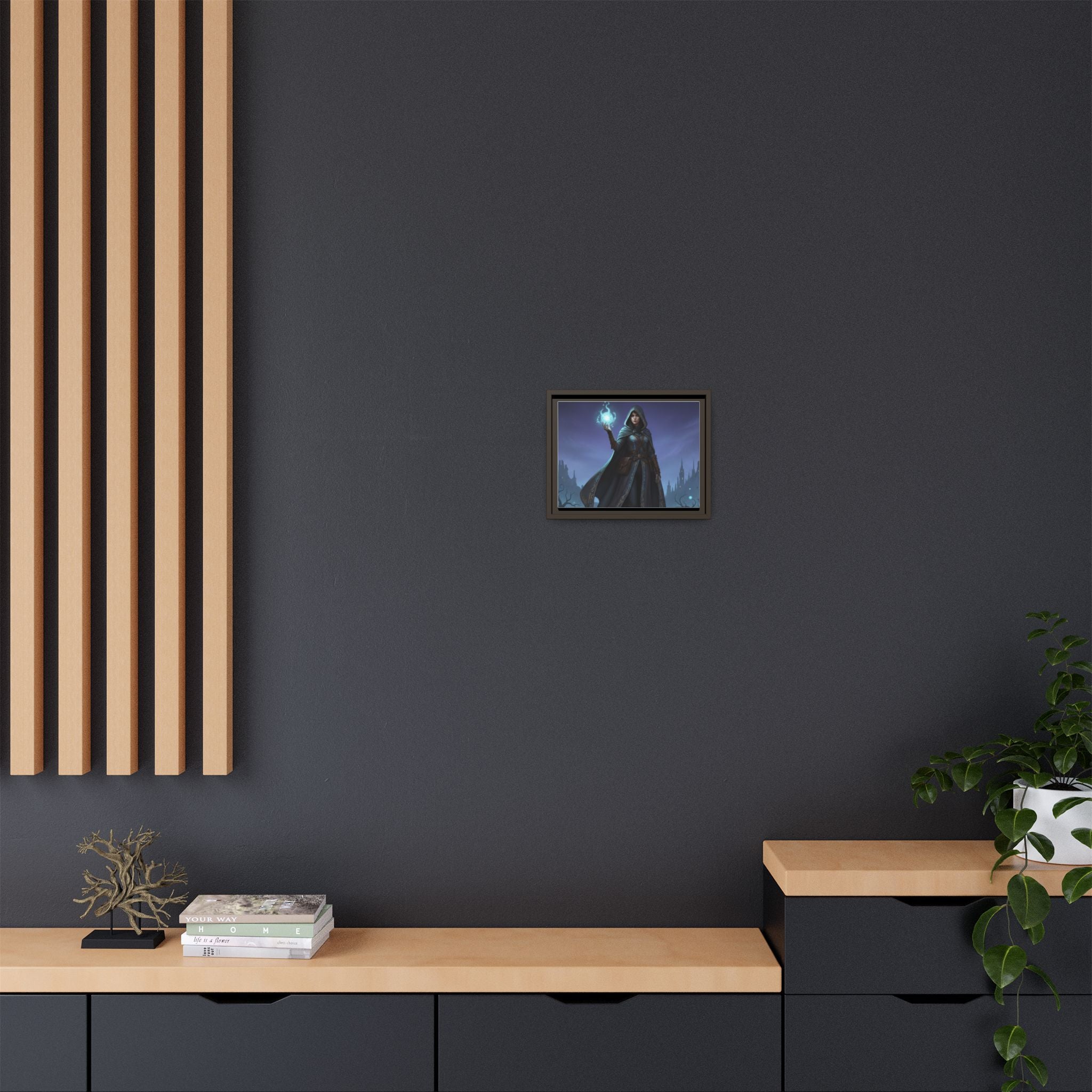 Framed Matte Canvas Wall Art