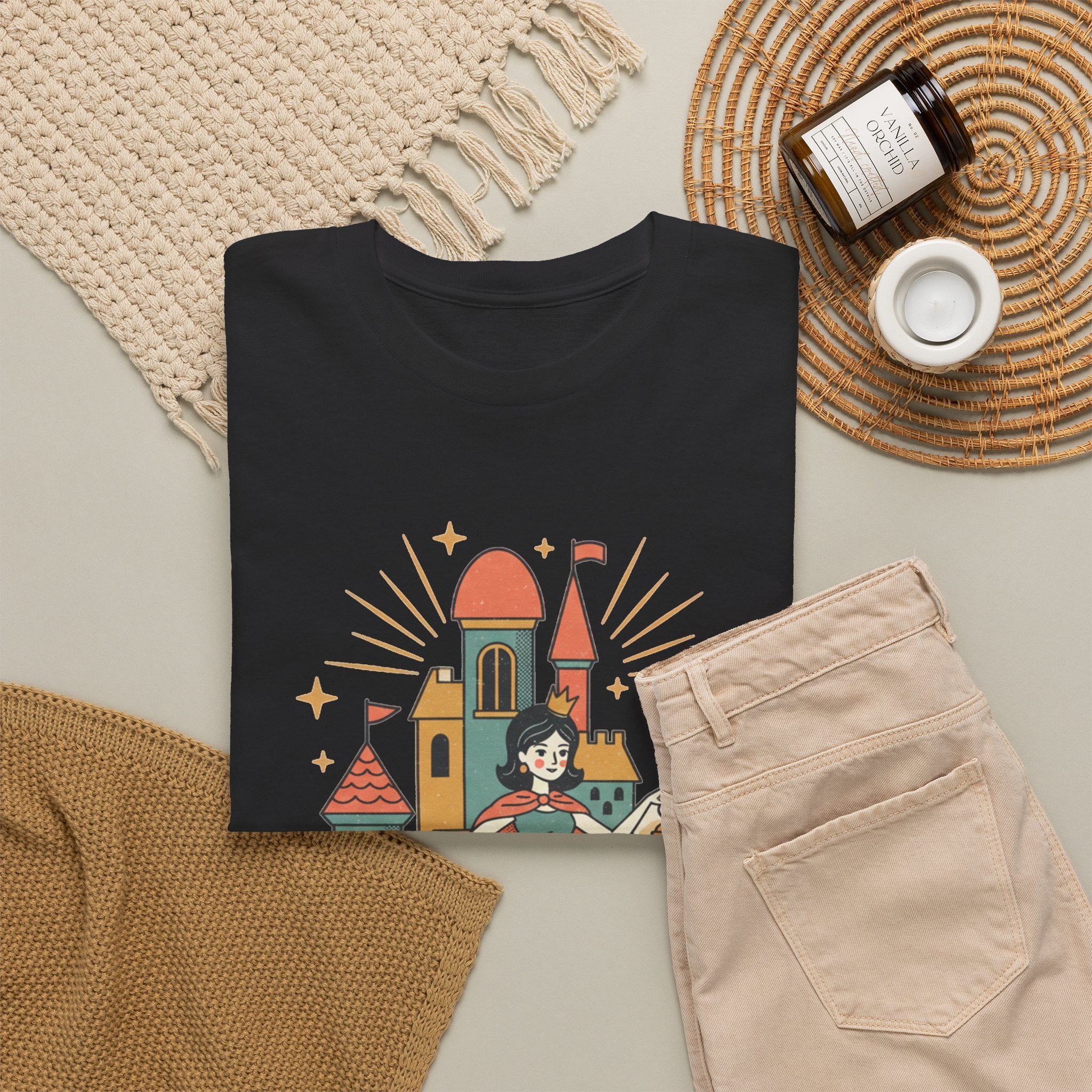 Fairy Tale Princess Castle T‑Shirt