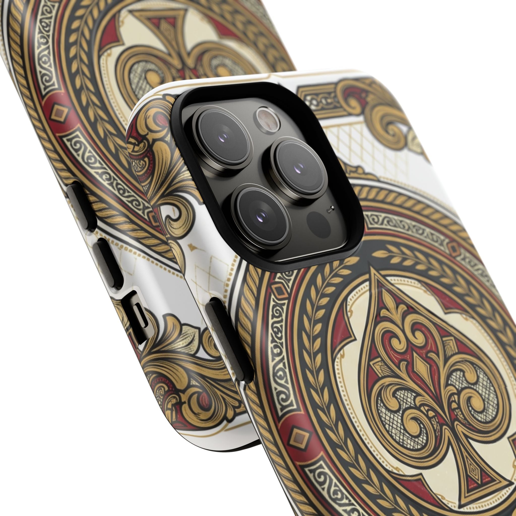 Ornate Ace of Spades Magnetic Tough Case