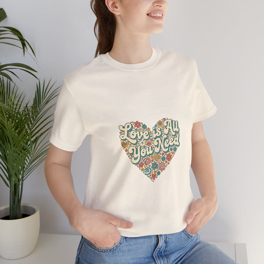 Love Is All You Need Heart Tee