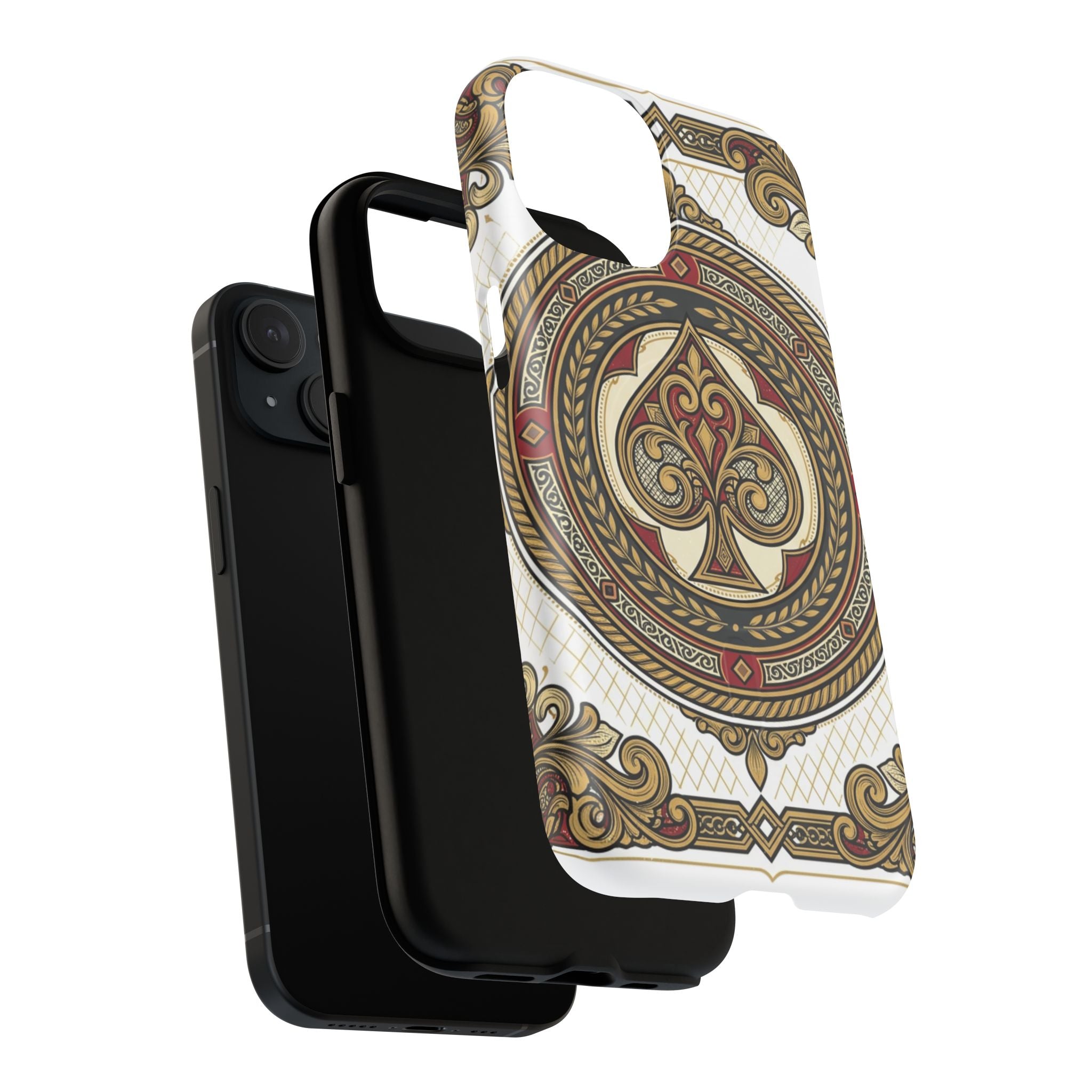 Ornate Ace of Spades Magnetic Tough Case