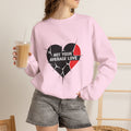 Not Your Average Love Heart Sweatshirt