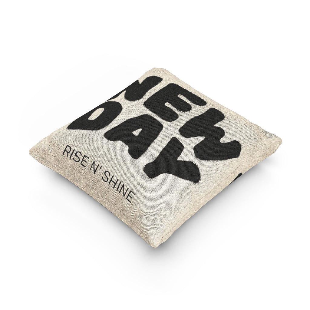 Woven Pillow – 'New Day' Pillow