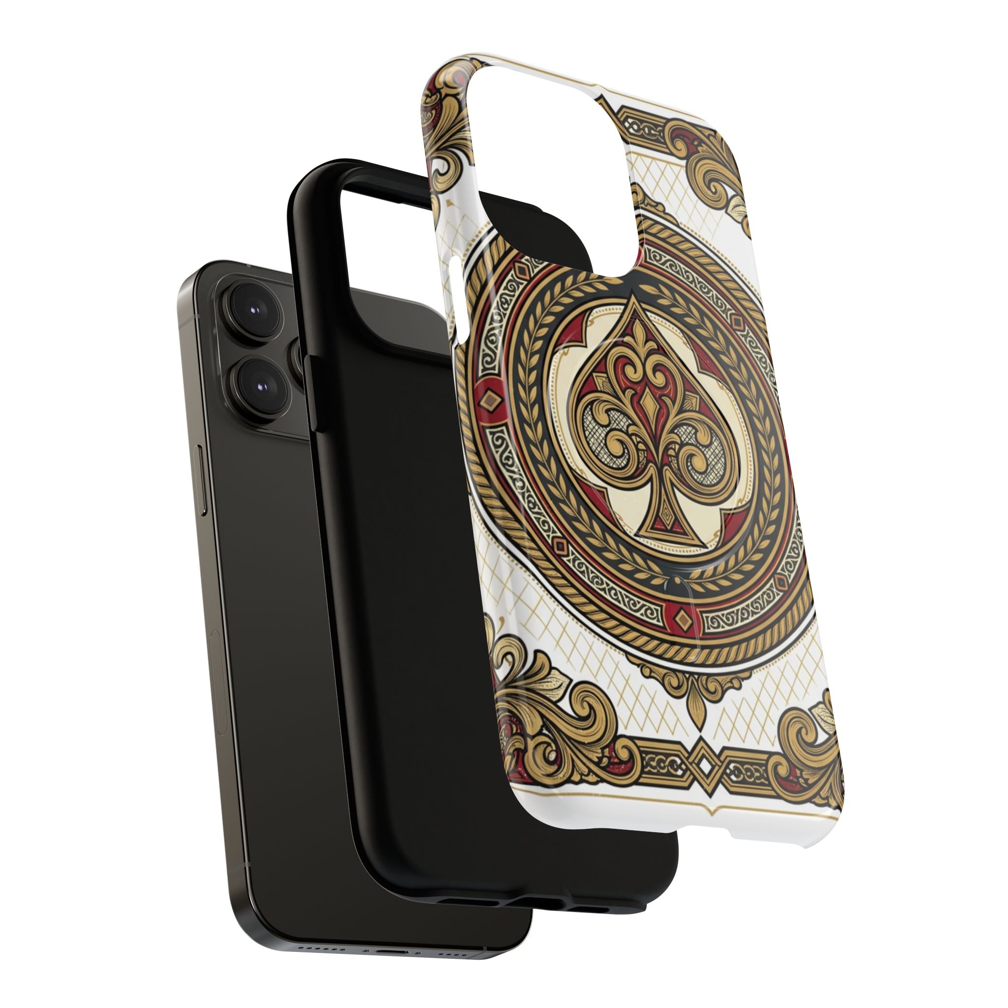 Ornate Ace of Spades Magnetic Tough Case