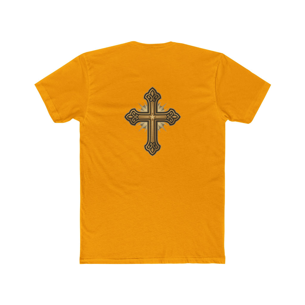 Gold Ornate Cross T-Shirt