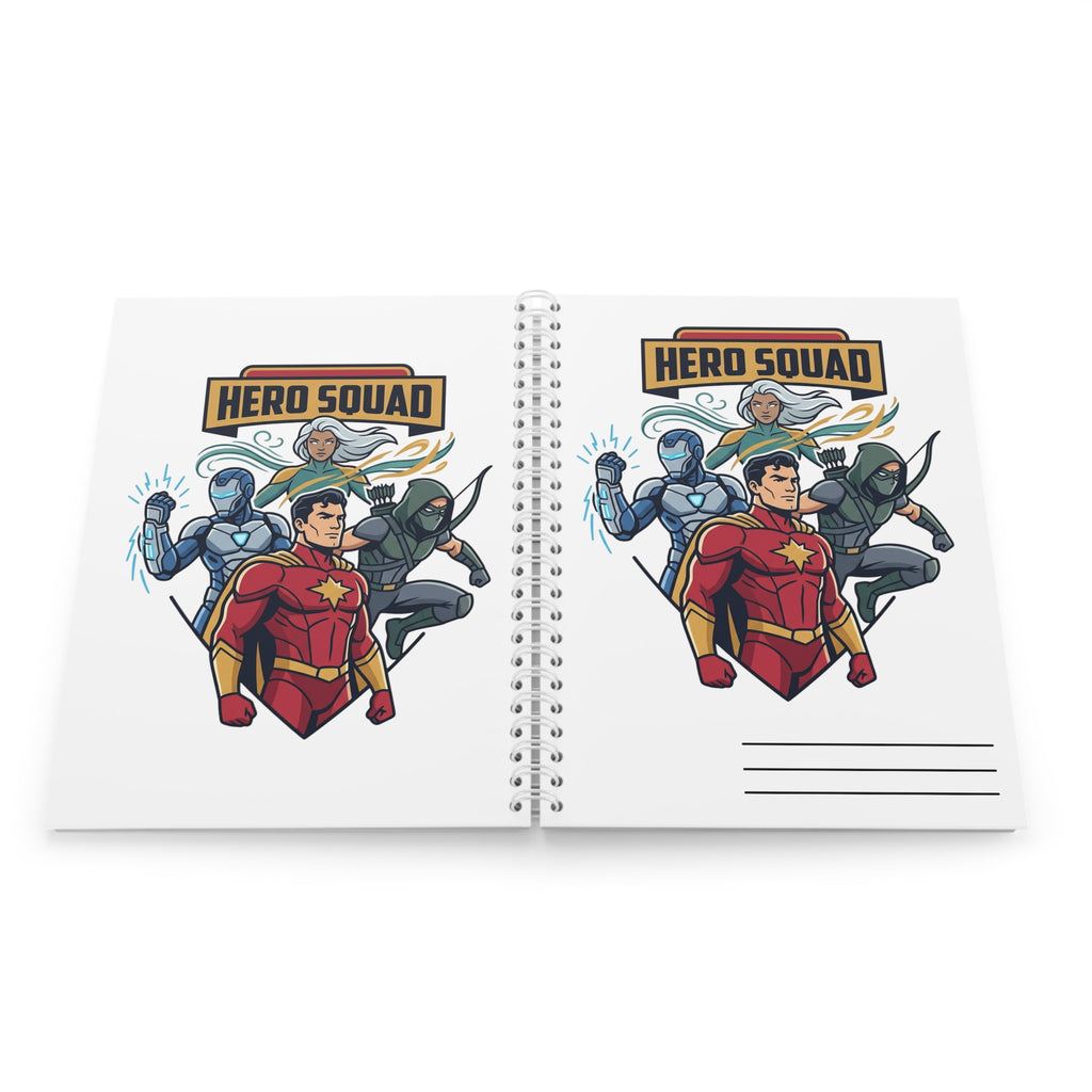 Hero Squad - Spiral Notebook