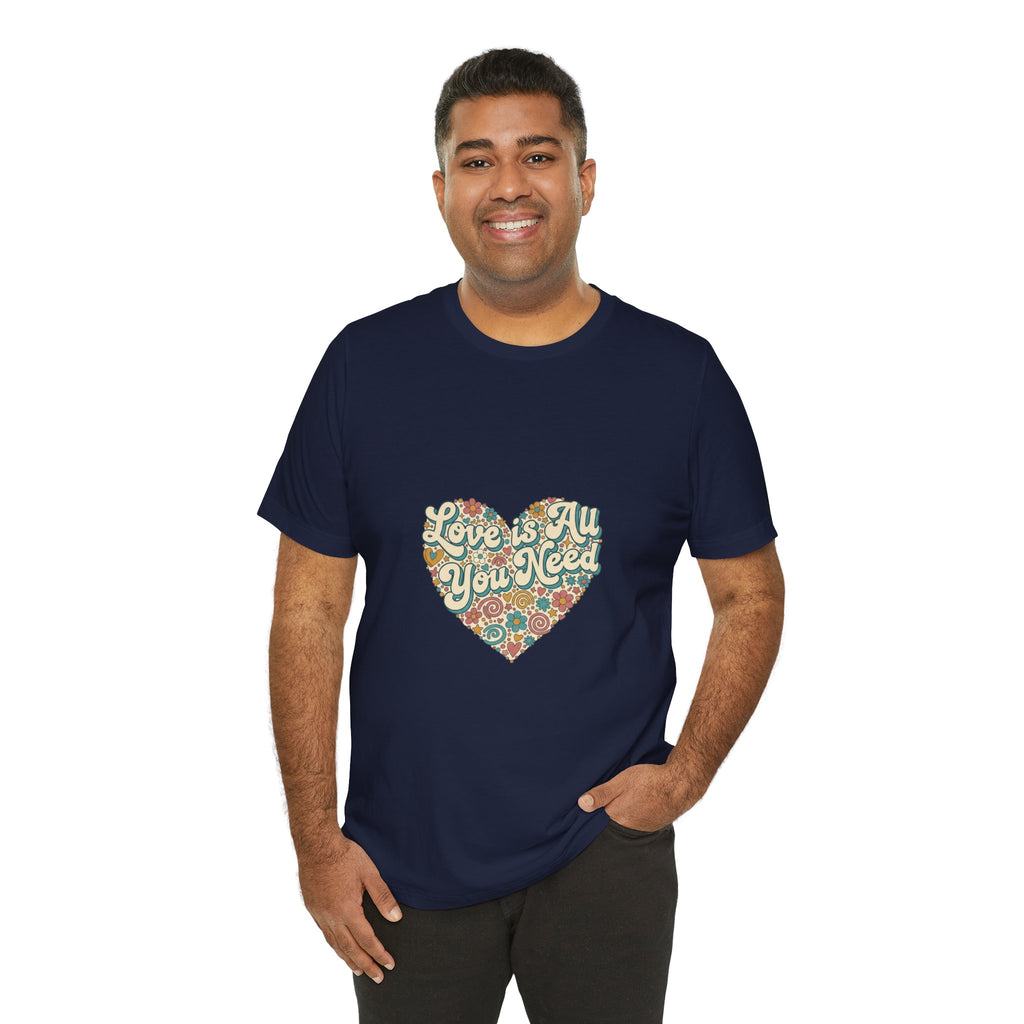 Love Is All You Need Heart Tee