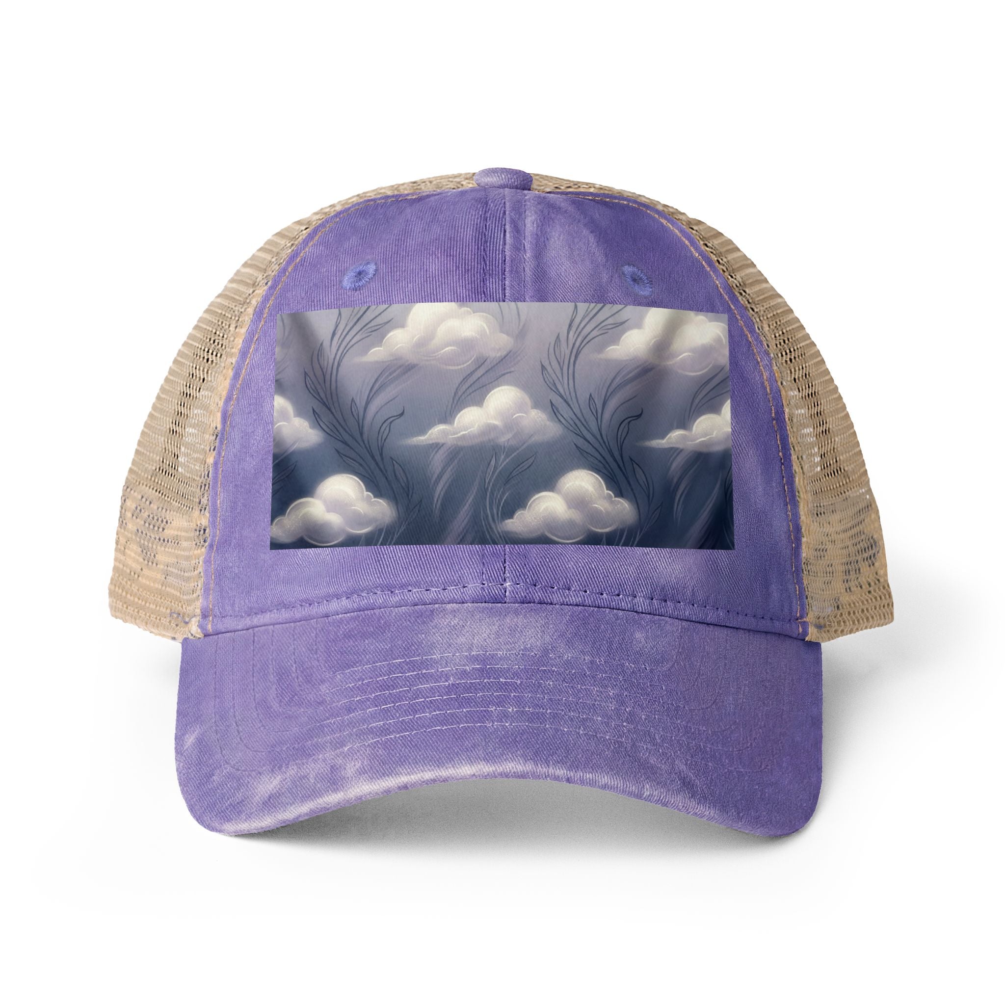 Women's Washed Mesh-Back Cap