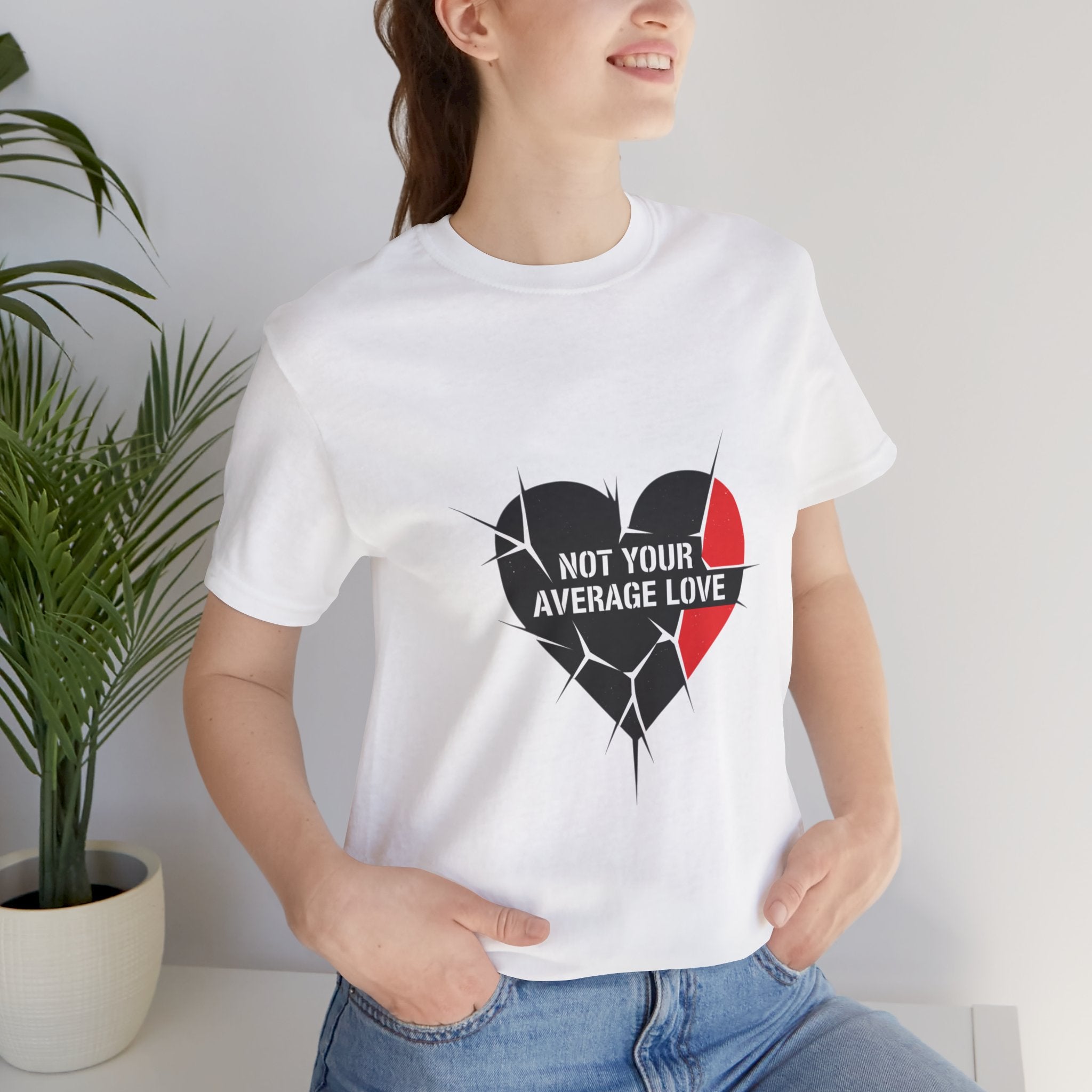 Not Your Average Love Heart Tee