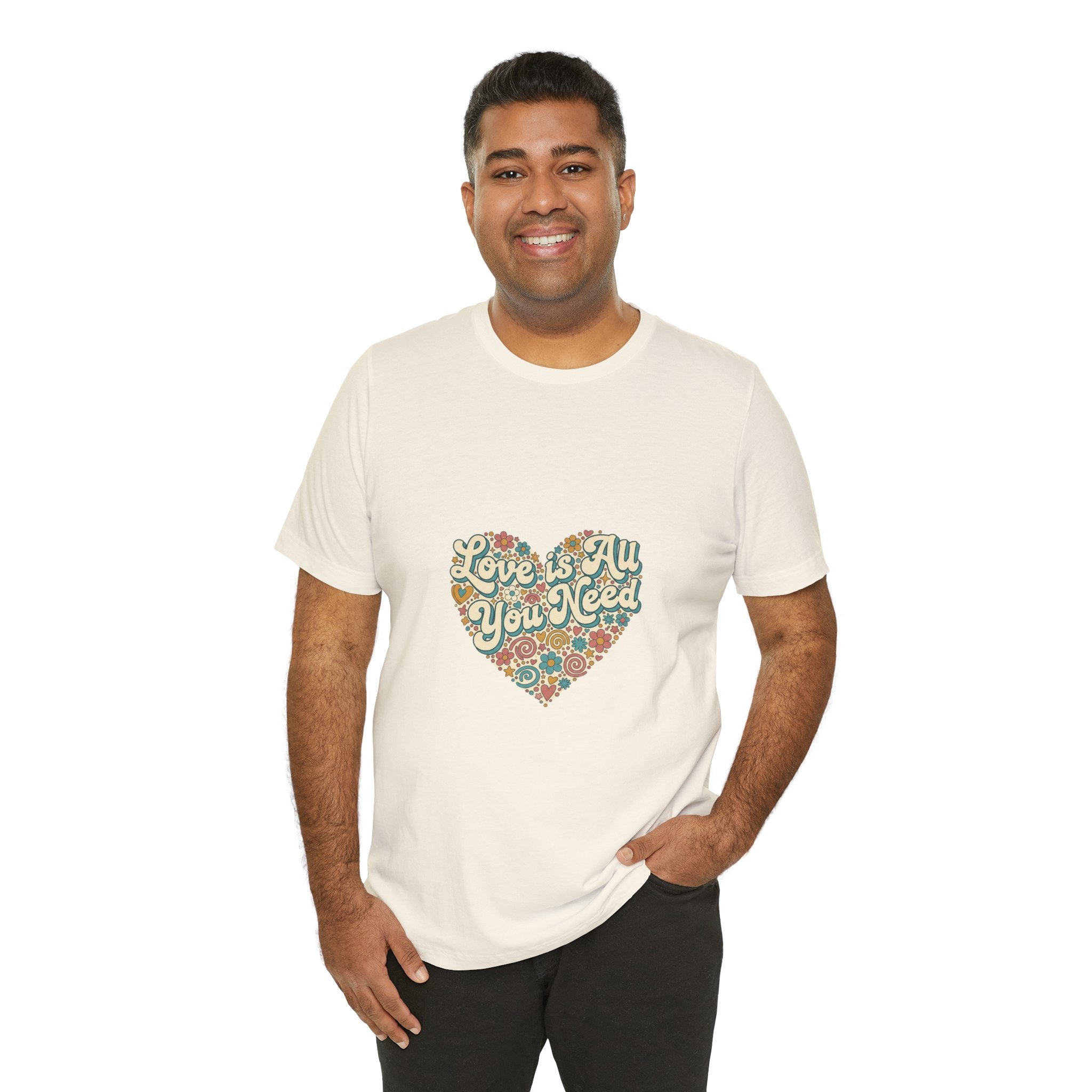 Love Is All You Need Heart Tee