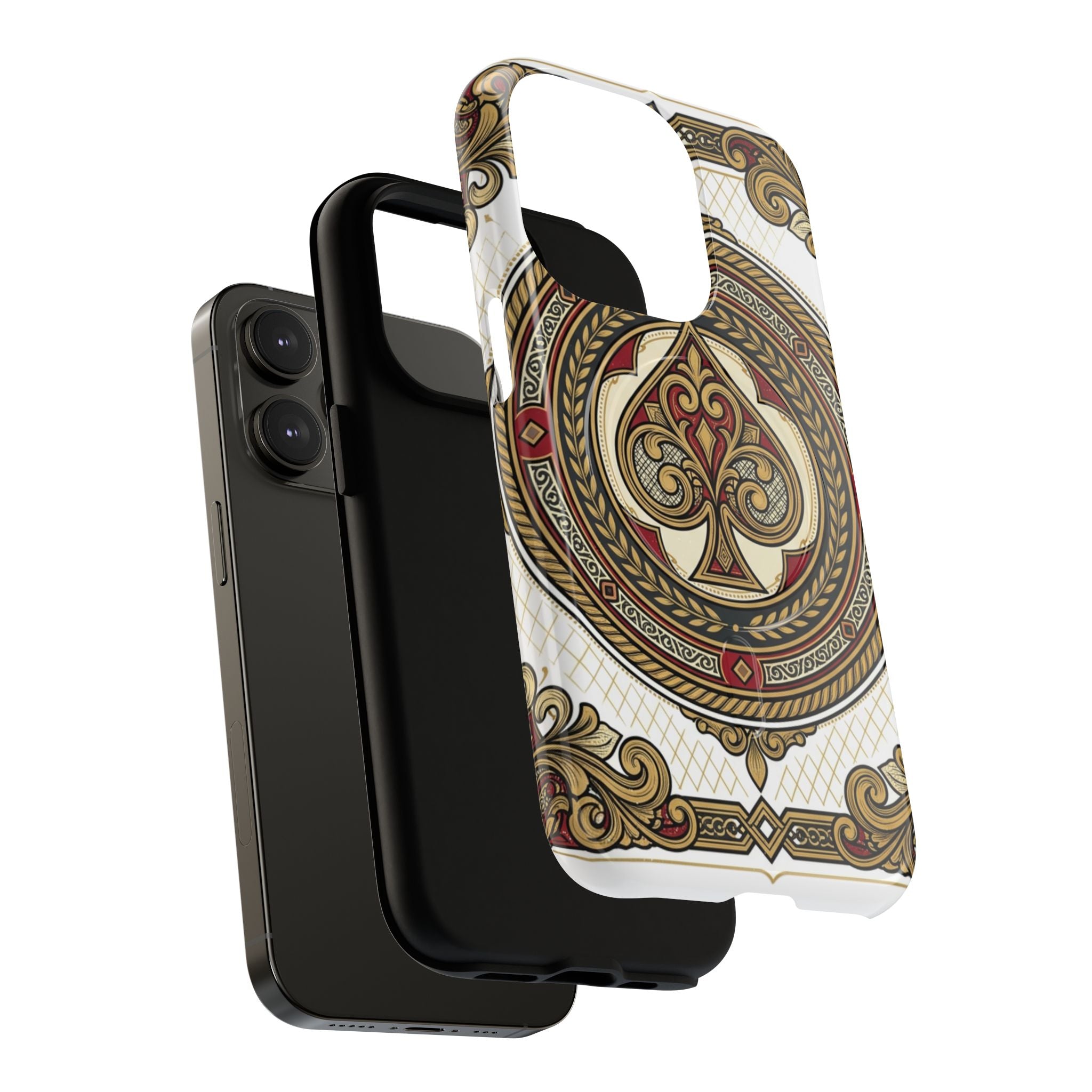 Ornate Ace of Spades Magnetic Tough Case