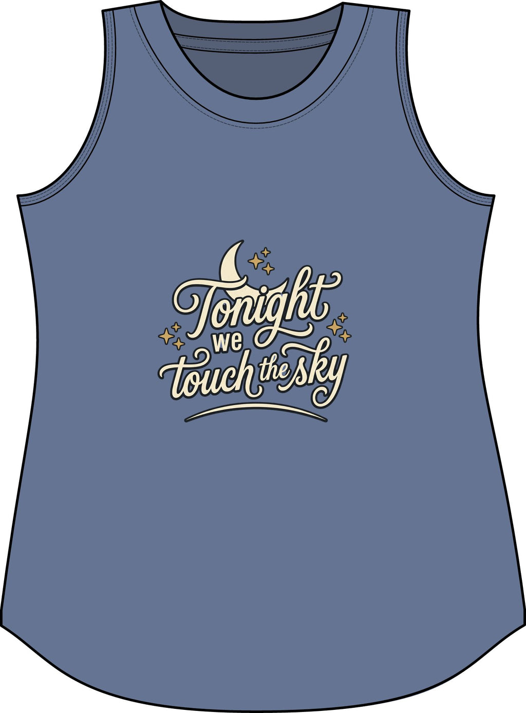 Tank Top — “Tonight We Touch the Sky”