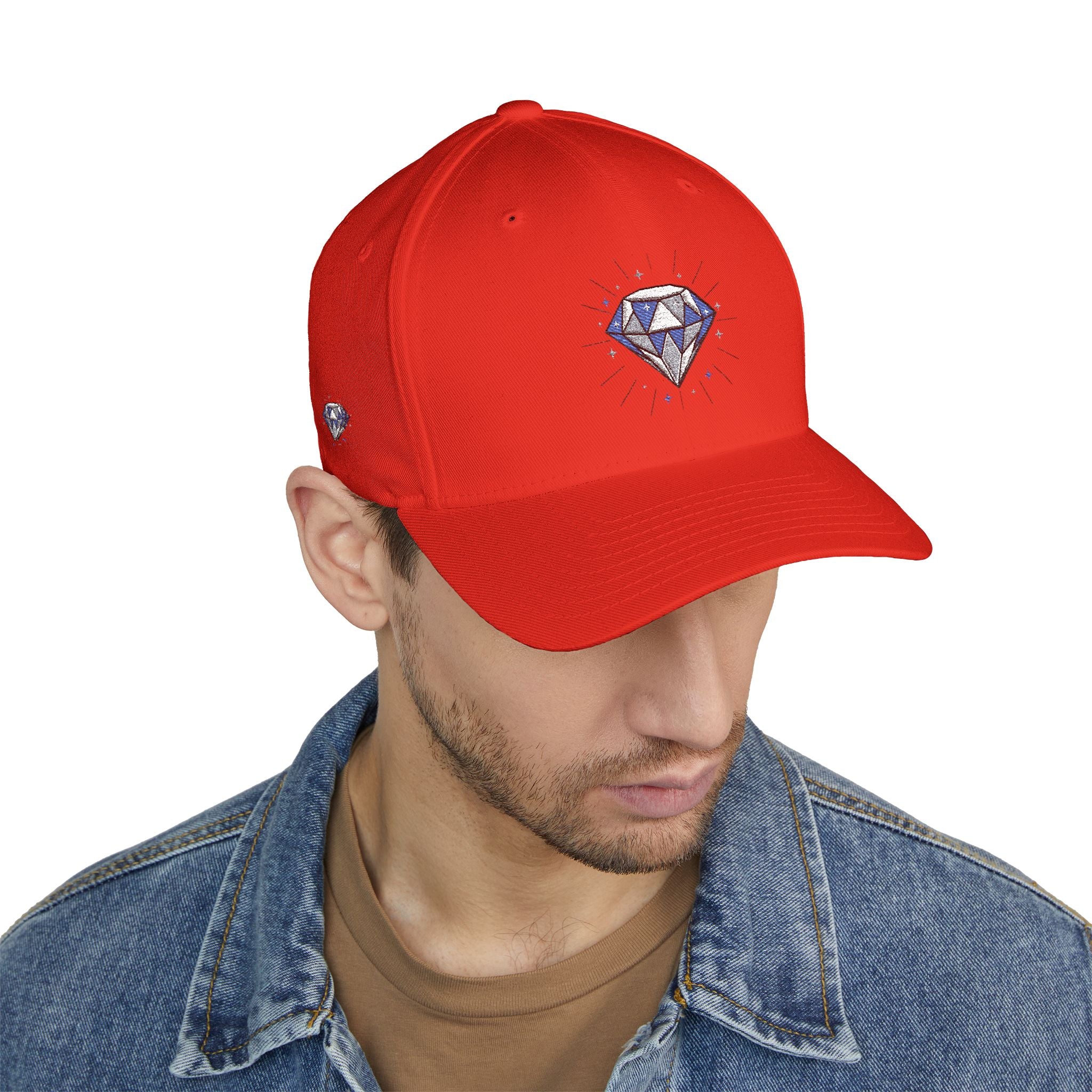Diamond Sparkle Embroidered Cap