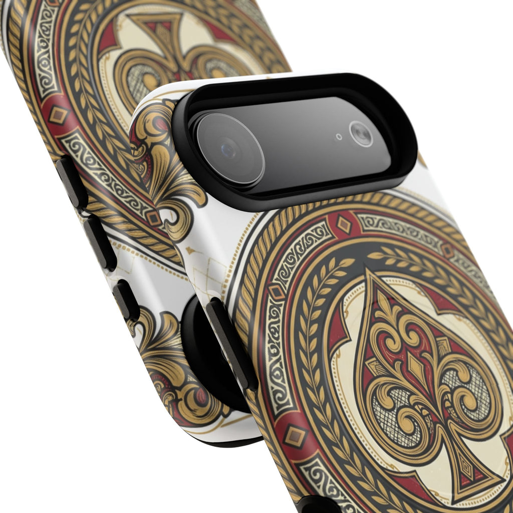 Ornate Ace of Spades Magnetic Tough Case