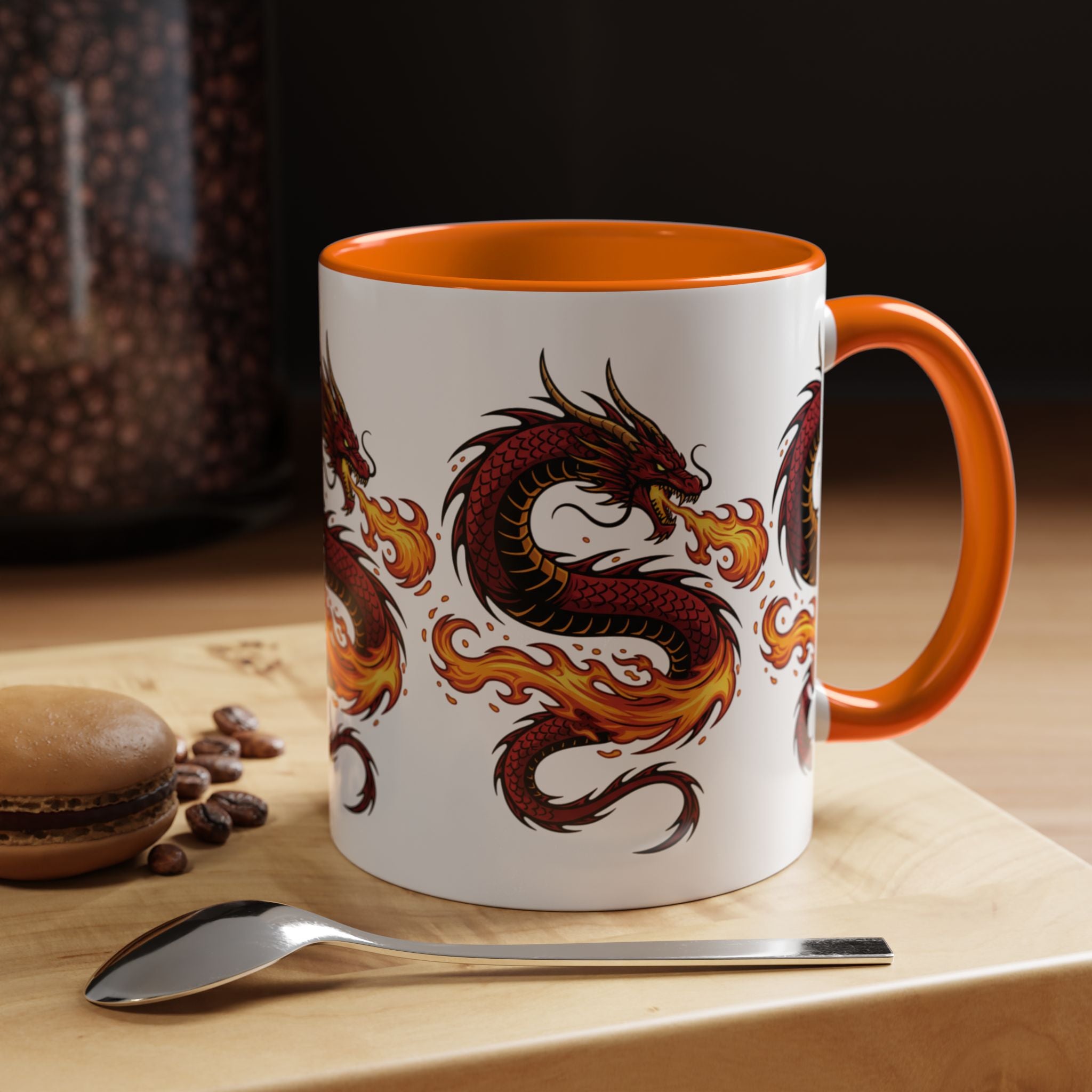 Fire Dragon Coffee Mug — Ceramic Mug (11/15 oz)