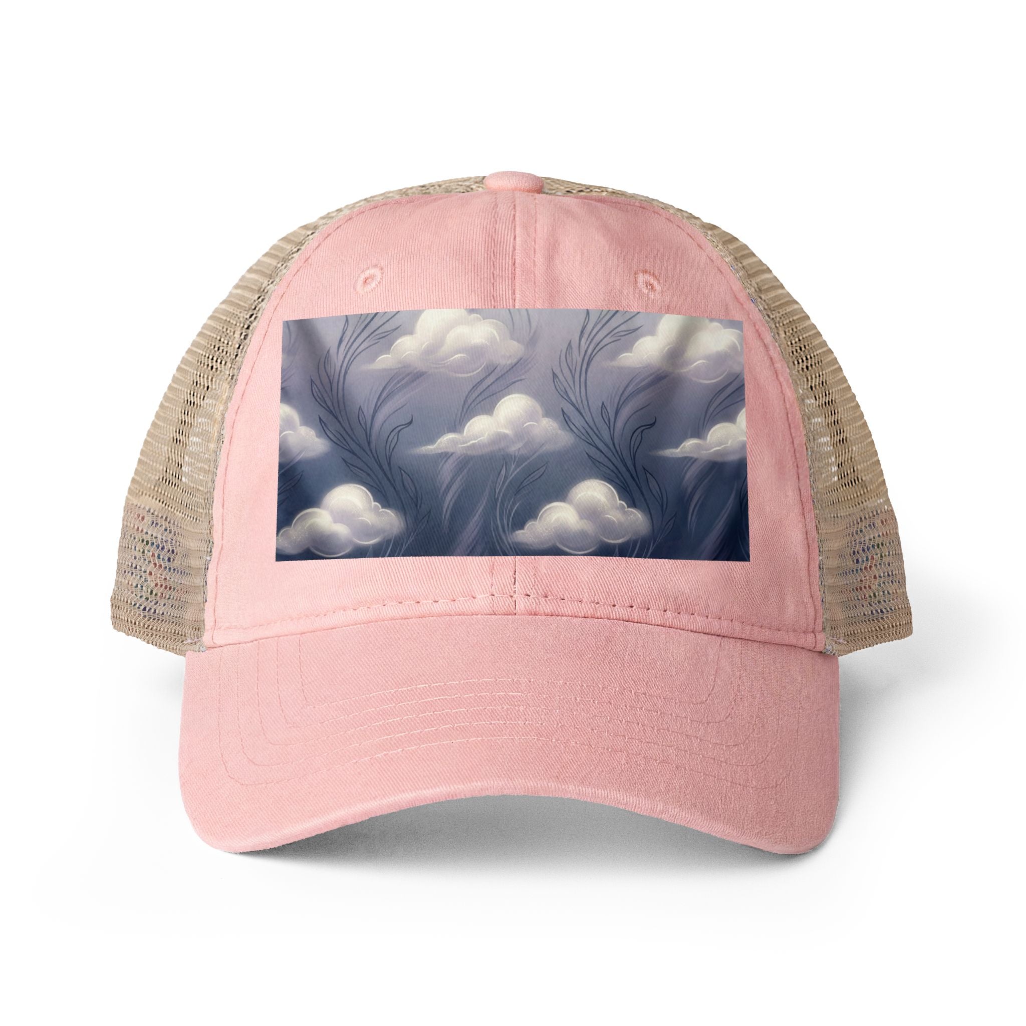 Women's Washed Mesh-Back Cap