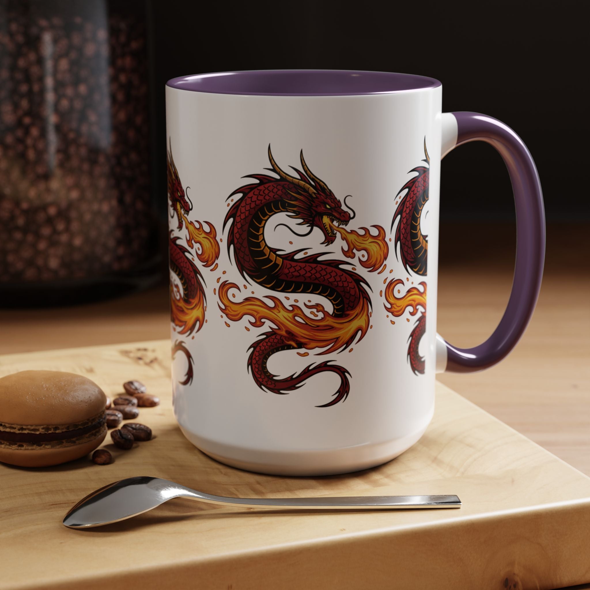 Fire Dragon Coffee Mug — Ceramic Mug (11/15 oz)