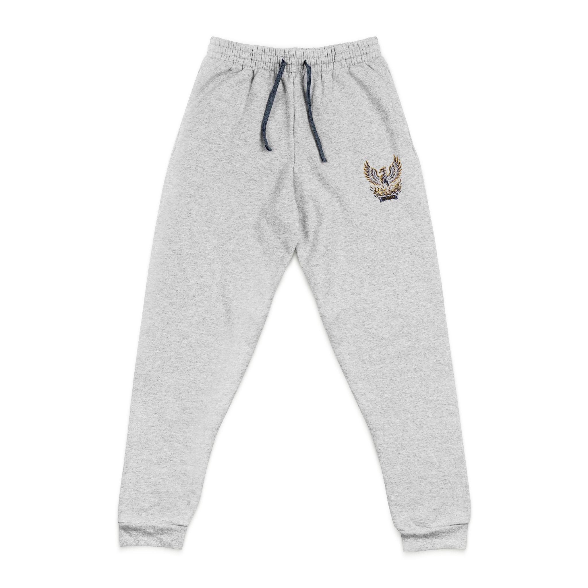Embroidered Phoenix Joggers — Sweatpants