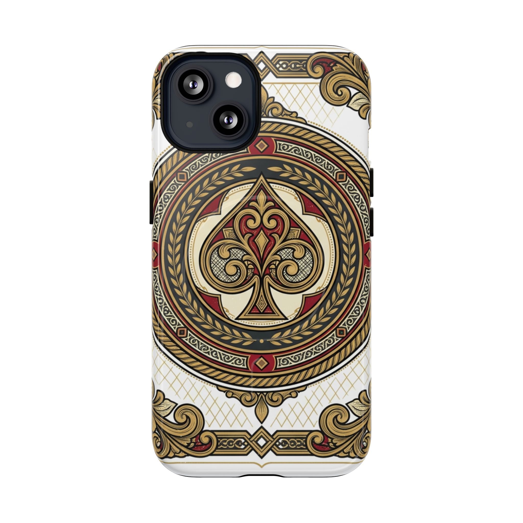 Ornate Ace of Spades Magnetic Tough Case