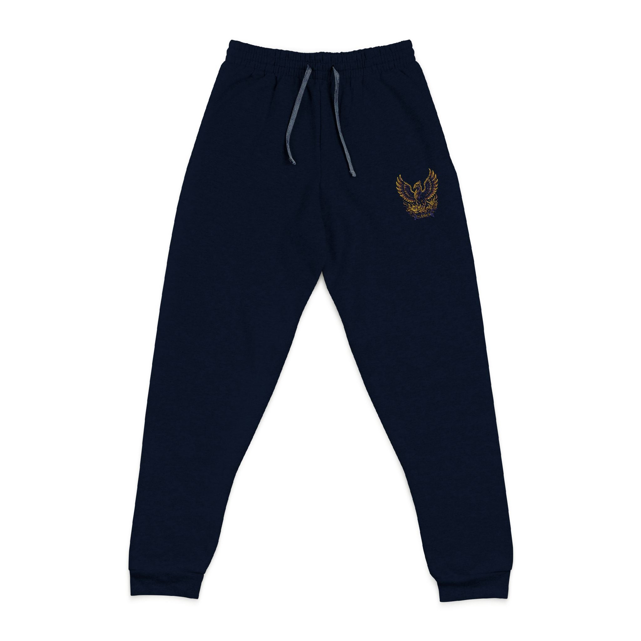 Embroidered Phoenix Joggers — Sweatpants