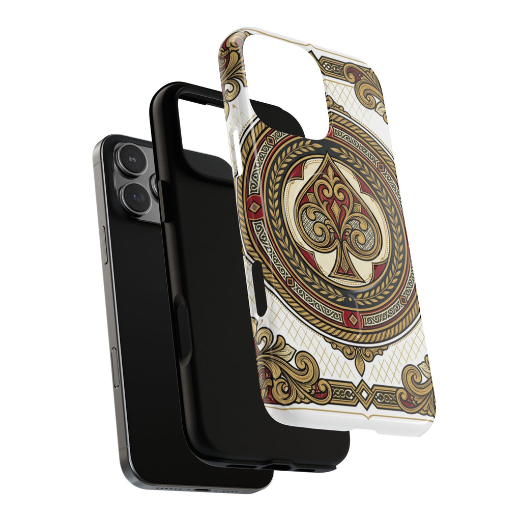 Ornate Ace of Spades Magnetic Tough Case