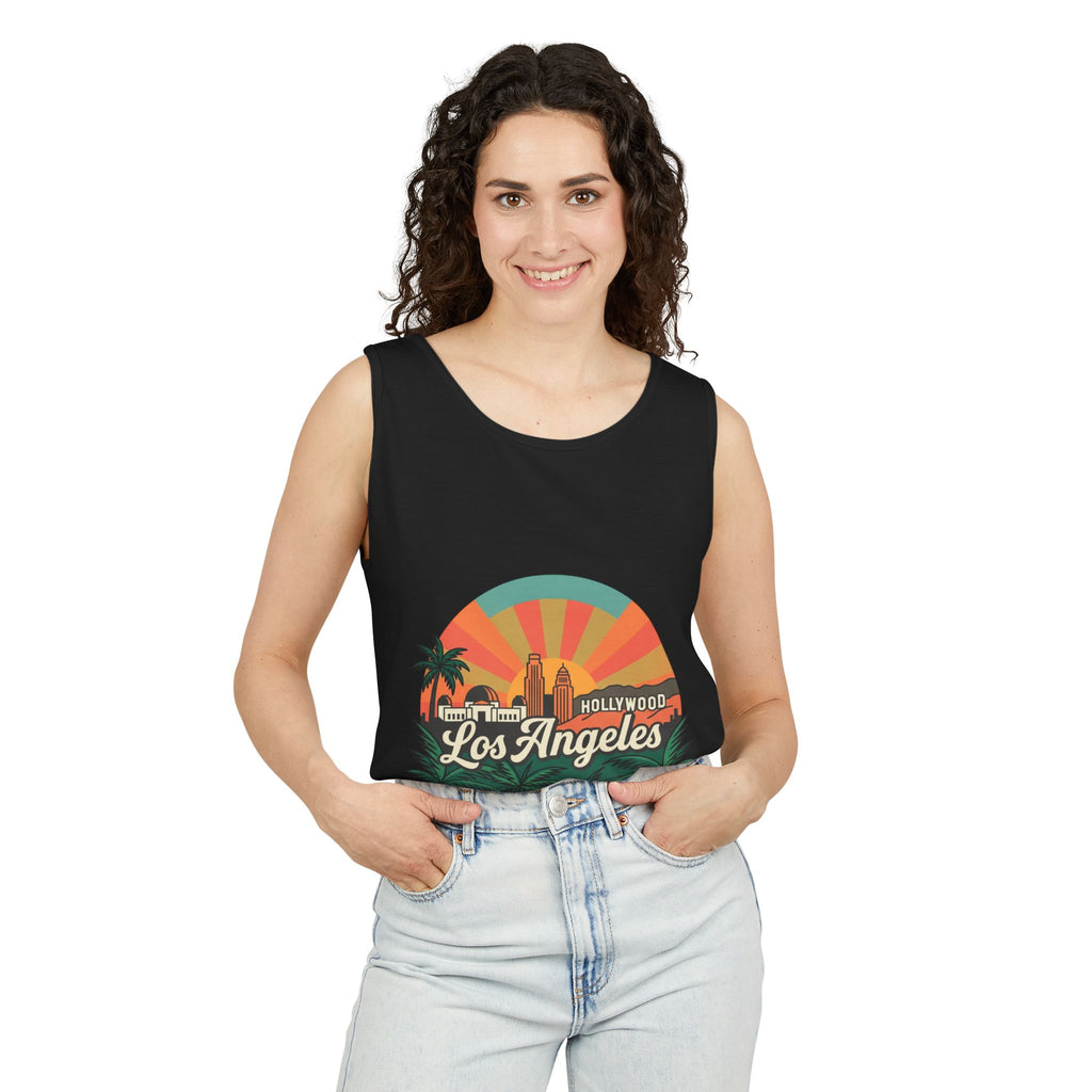 Los Angeles Retro Sunset Tank Top