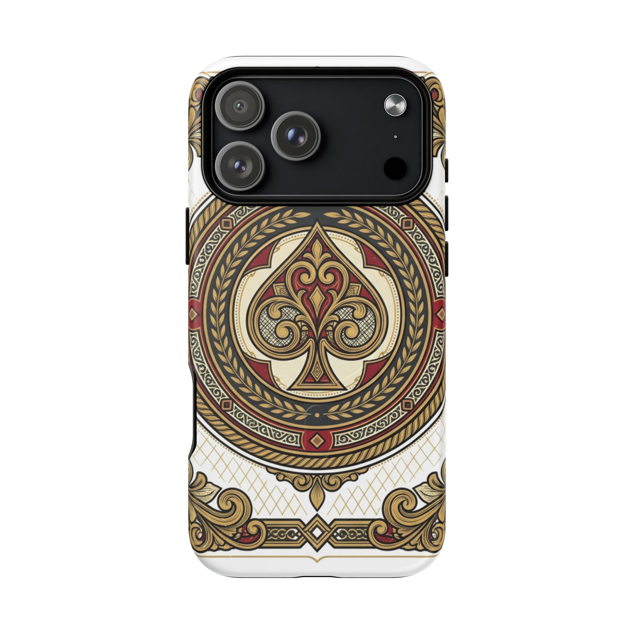 Ornate Ace of Spades Magnetic Tough Case