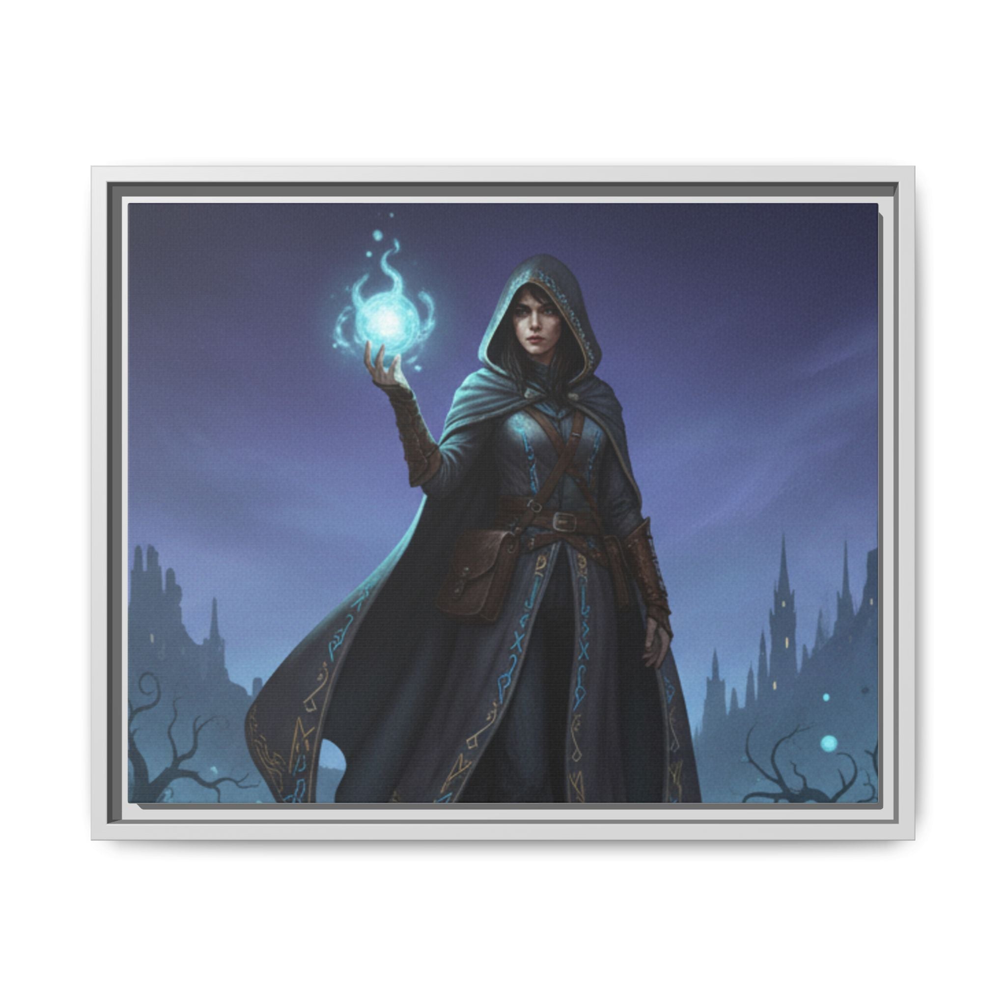 Framed Matte Canvas Wall Art