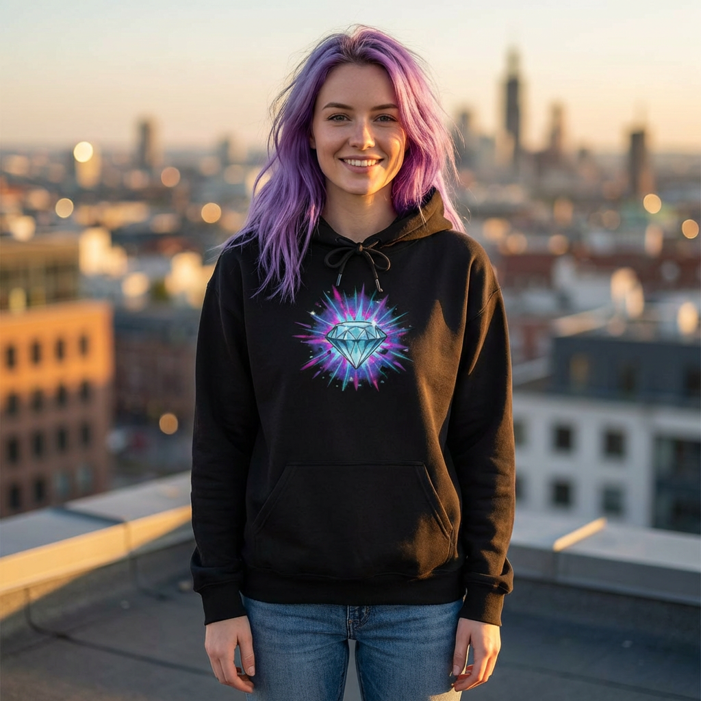Diamond Burst Hoodie